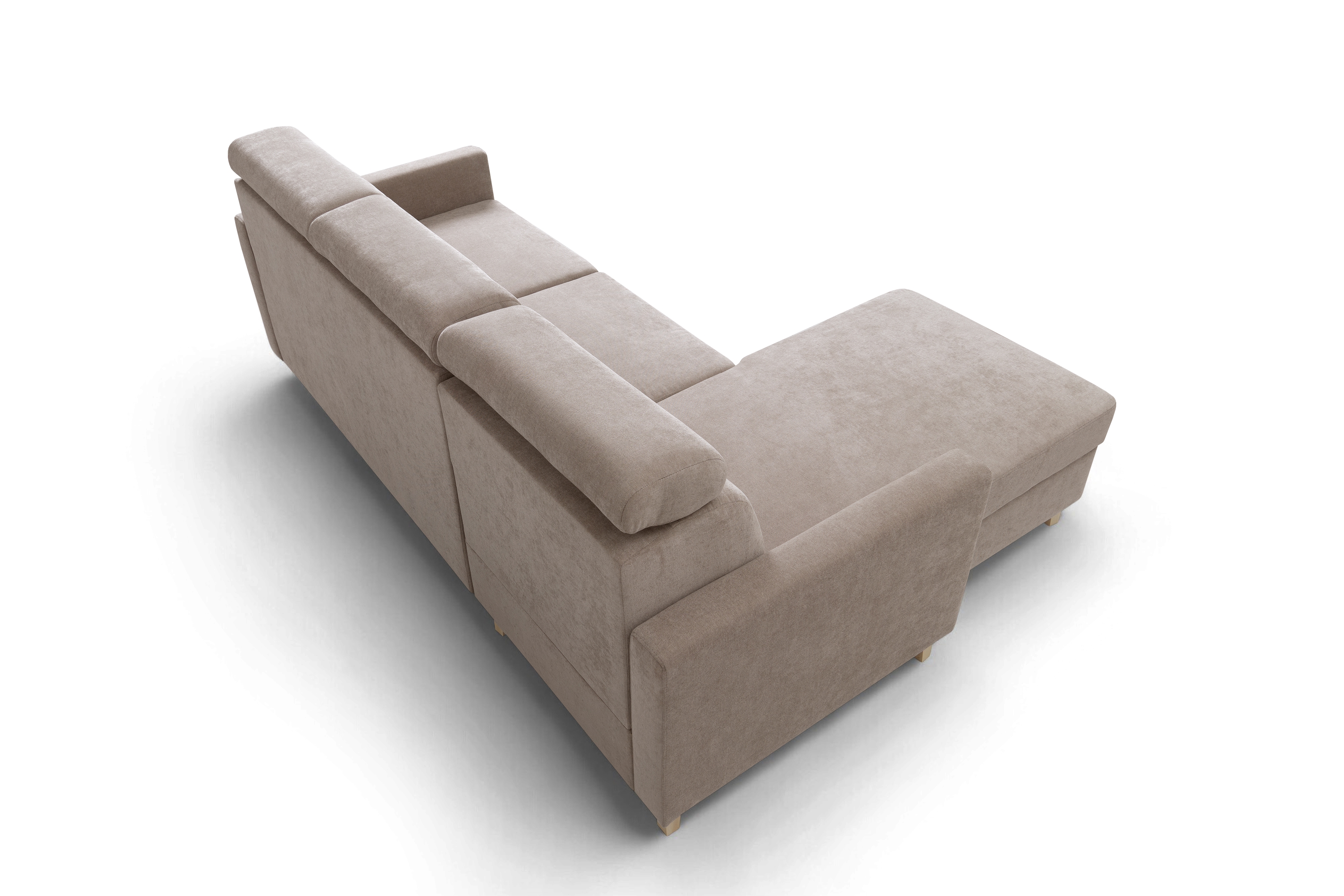 Rozkladacia rohová sedacia súprava Vario univerzálna Rohová sedacia súprava Vario s funkciou spánku uniwersalny prawo/Ľavá strana 