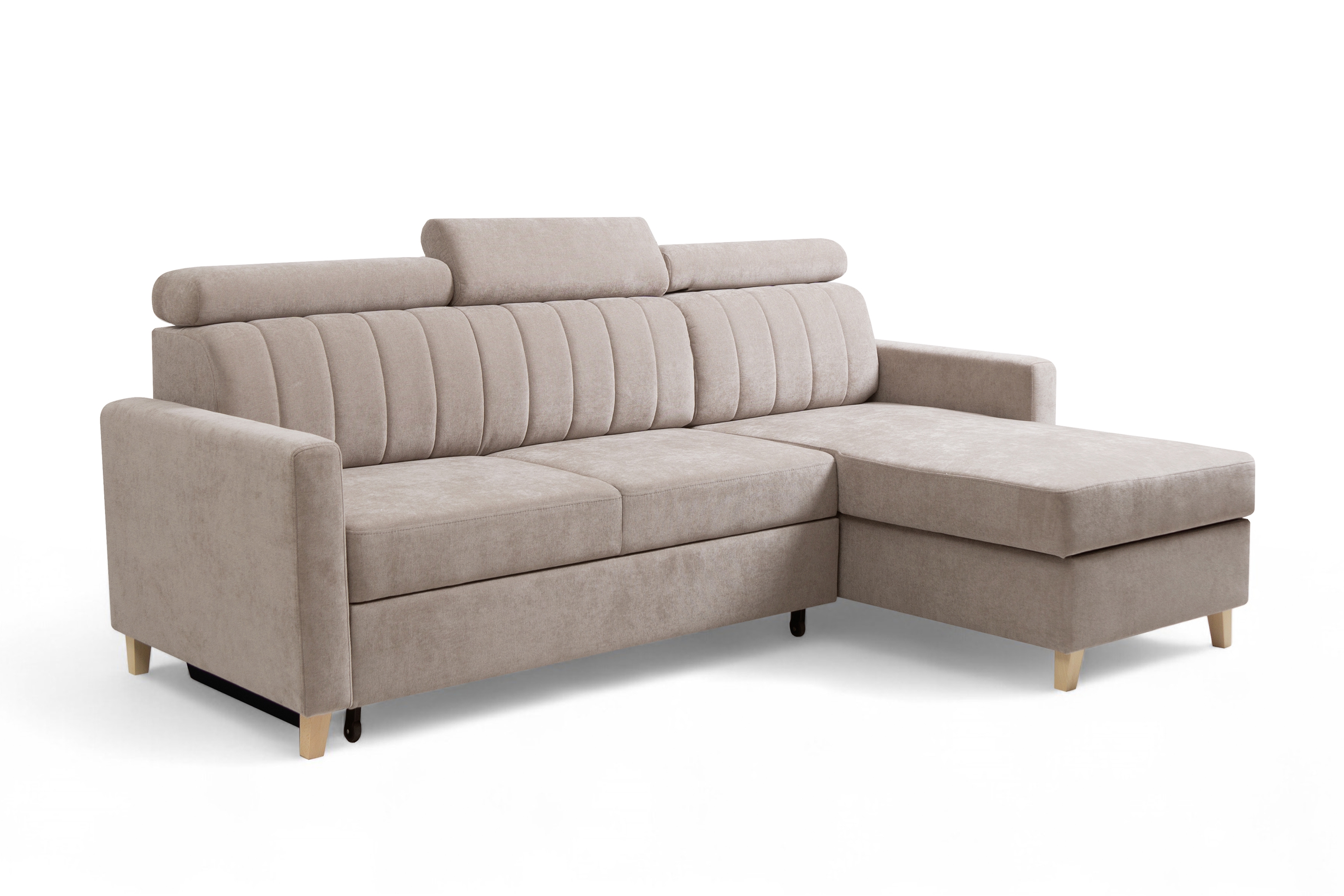 Rozkladacia rohová sedacia súprava Vario univerzálna Rohová sedacia súprava Vario s funkciou spánku uniwersalny prawo/Ľavá strana 