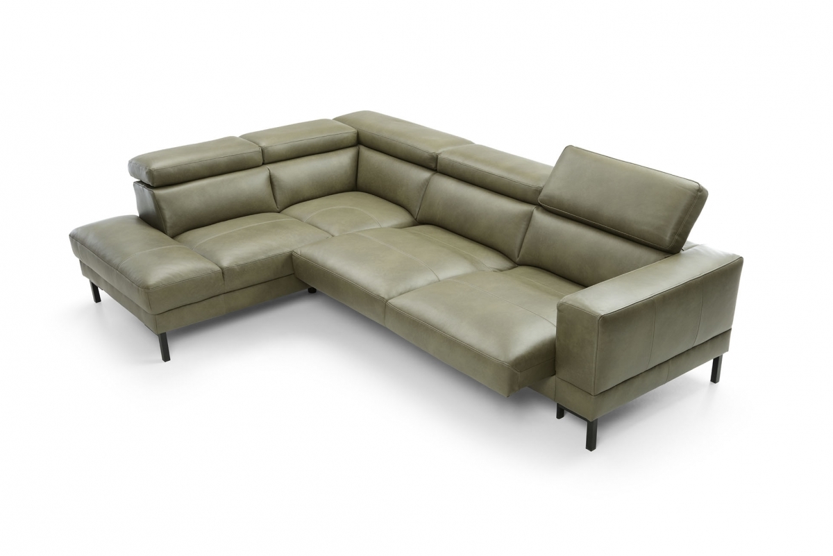 Rohová sedacia súprava s elektricky výsuvným sedákom Nayomi OTM -2,5RS Rohová sedacia súprava s elektricky výsuvným sedákem Nayomi Ľavá strana