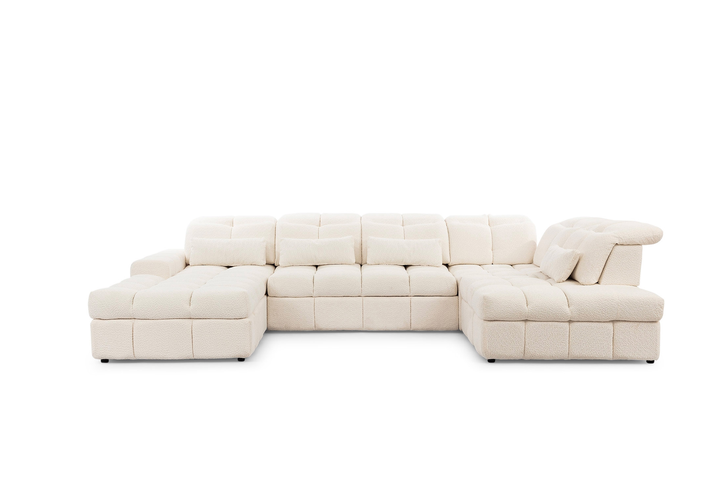 Rohová sedacia súprava Magnelio U III elektryczny s funkciou spánku  Rohová sedacia súprava s elektricky výsuvným sedákem i funkcja spania Magnelio U III