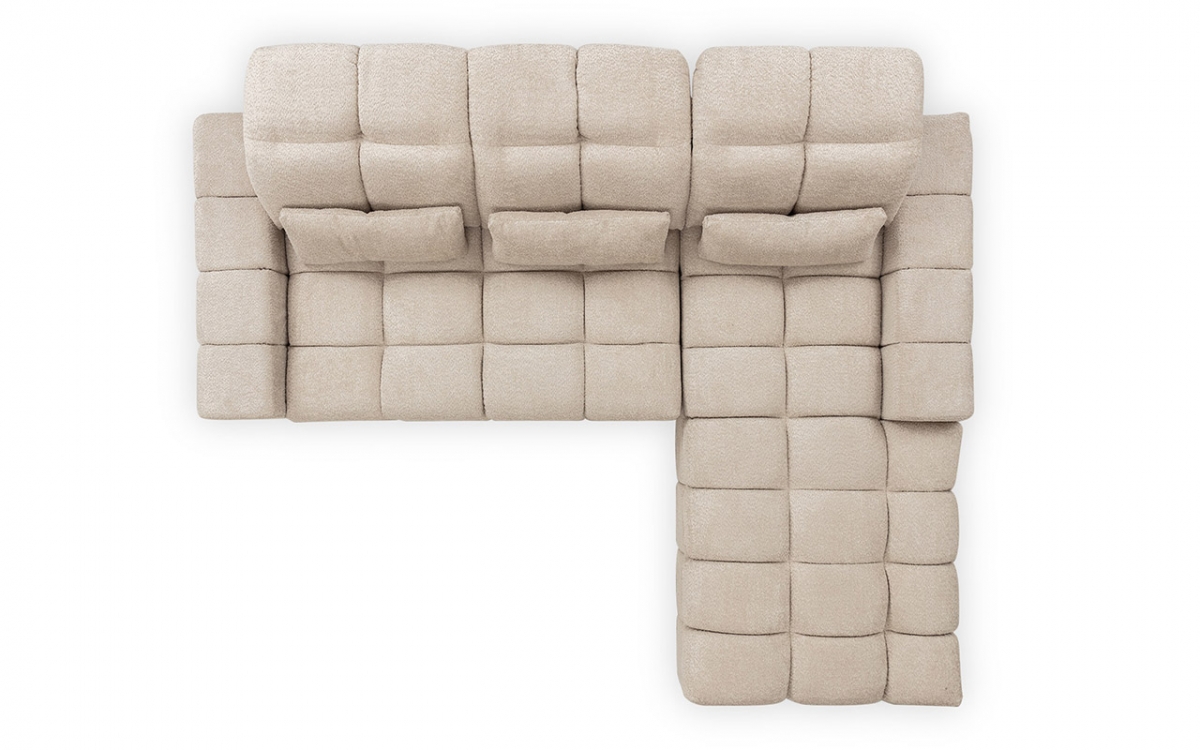 Rohová sedacia súprava Magnelio Mini elektrická s rozkladacou funkciou Rohová sedacia súprava z miekkim siedziskiem 