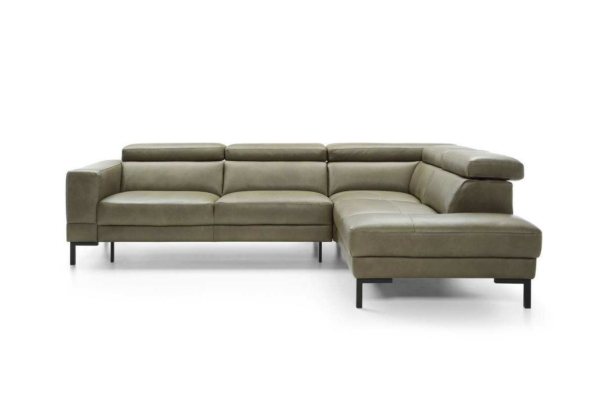 Rohová sedacia súprava s elektricky výsuvným sedákom Nayomi 2,5RS -OTM Rohová sedacia súprava s elektricky výsuvným sedákem Nayomi pravá strana