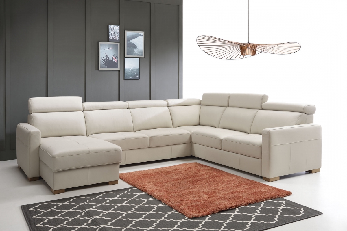 Rohová modulární sedací souprava Ergo Rohová sedací souprava z funckja spaní Ergo z elektryczna funckja relaks levá