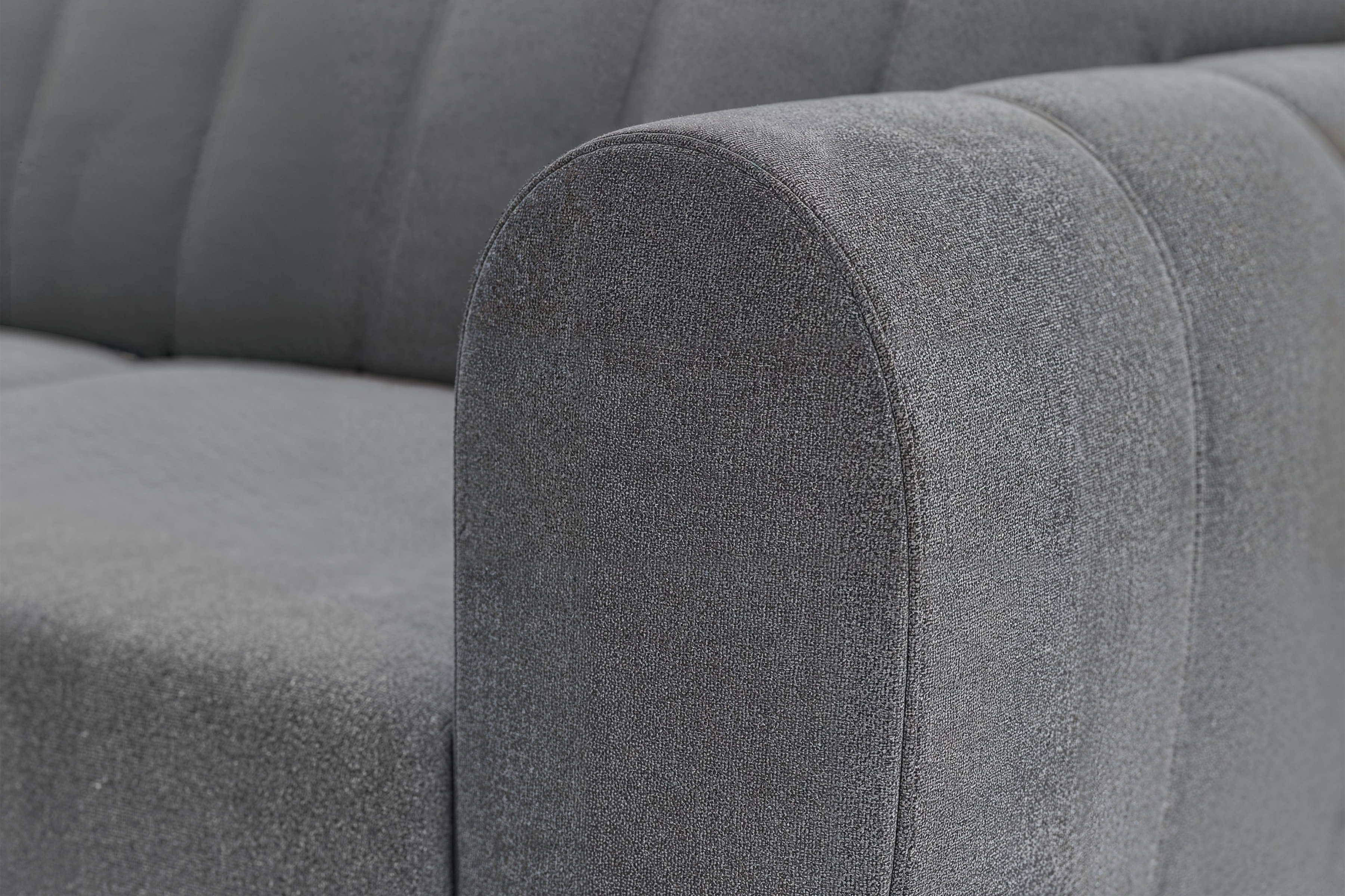 Rozkladacia rohová sedacia súprava Celias L ľavá - šedý zamat Kronos 22 Rohová sedacia súprava s funkciou spania Celias L Ľavá strana - šedý zamat Kronos 22