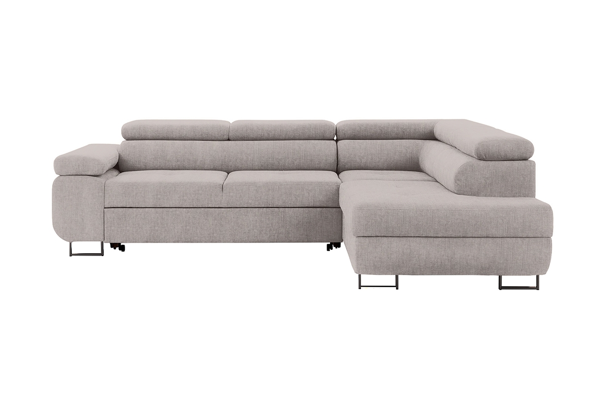 Rozkládací rohová sedací souprava Annabelle L - černé nožky Rohová sedací souprava rozkládací Annabelle L / Nohy černá