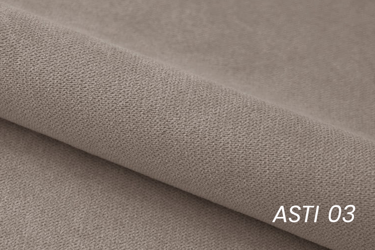 Rozkladacia rohová sedacia súprava Barcelia U - béžová látka Asti 03 Rohová sedacia súprava s funkciou spánku Barcelia U - Béžová látka Asti 03