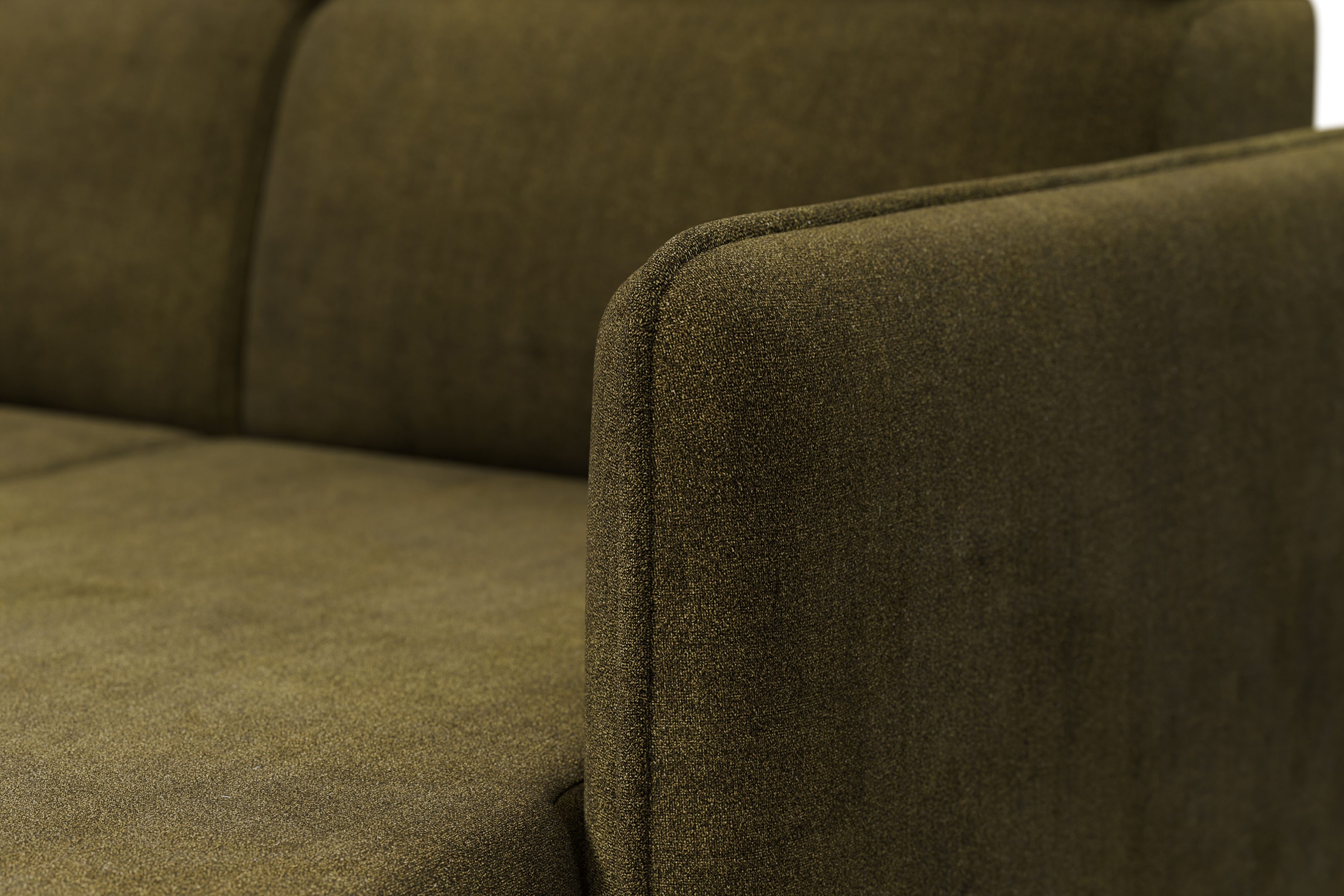 Rozkladacia rohová sedacia súprava Barcelia U - zelená vodoodpudivá látka Enjoy New 41 Rohová sedacia súprava s funkciou spania Barcelia U - zelená látka hydrofobowa Enjoy New 41