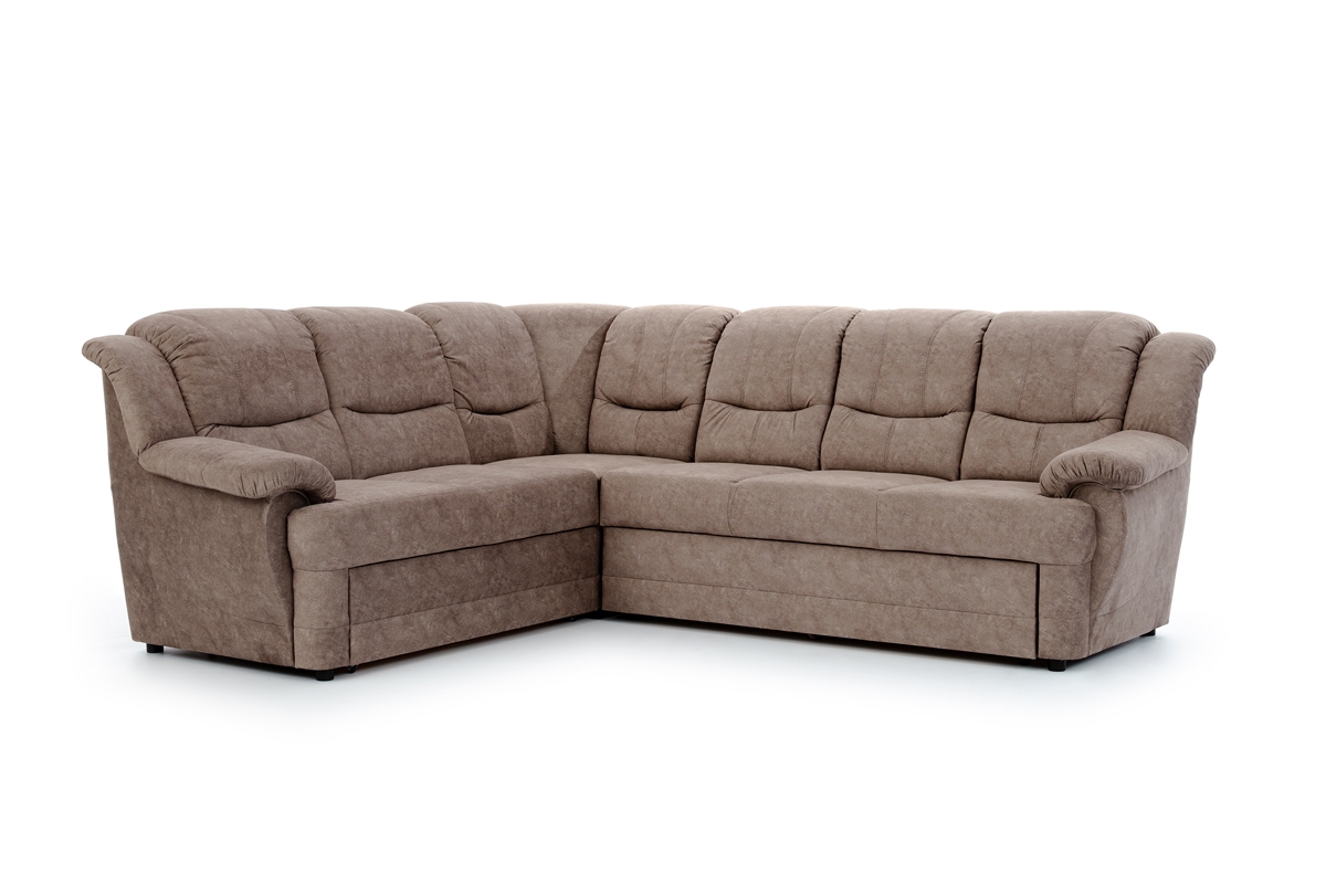 Rozkladacia rohová sedacia súprava Belluno L ľavá - hnedý Forever 63 Hnedý Rohová sedacia súprava L 