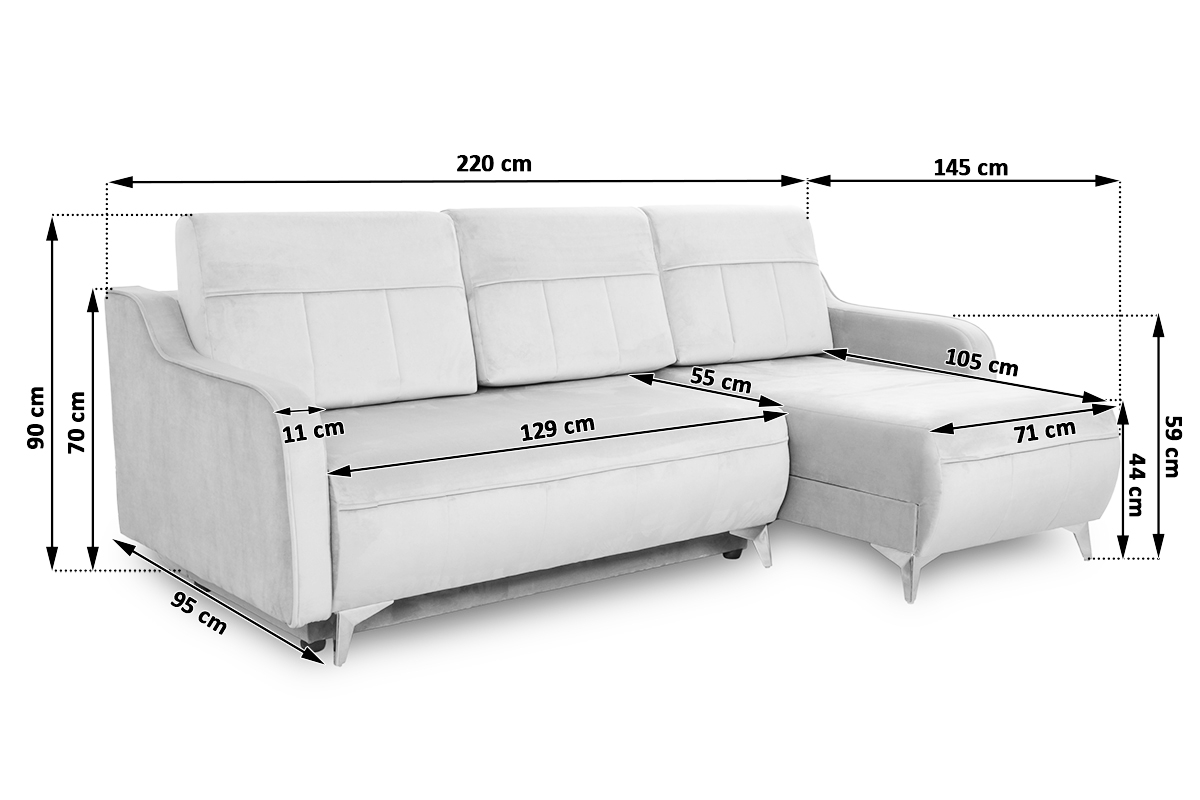 Rohová sedací souprava rozkládací Drago Rohová sedací souprava rozkládací Drago