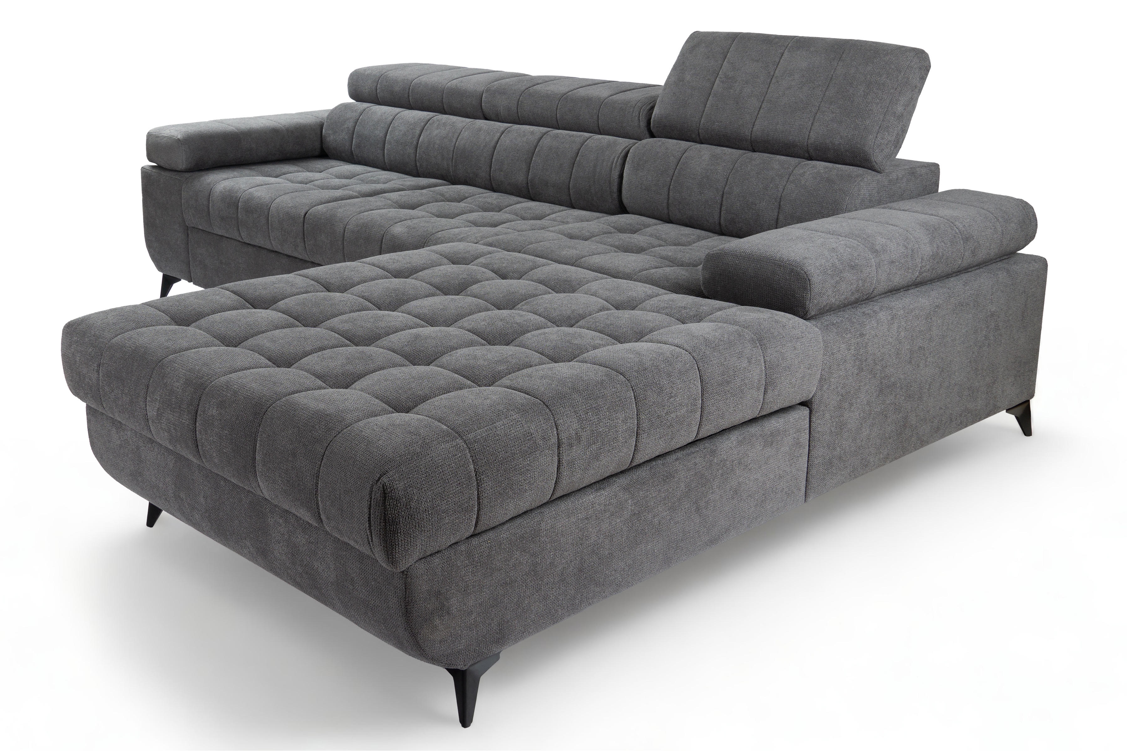 Rozkladacia rohová sedačka do obývacej izby Dragonis L II Rohová sedacia súprava s funkciou spánku Dragonis L II