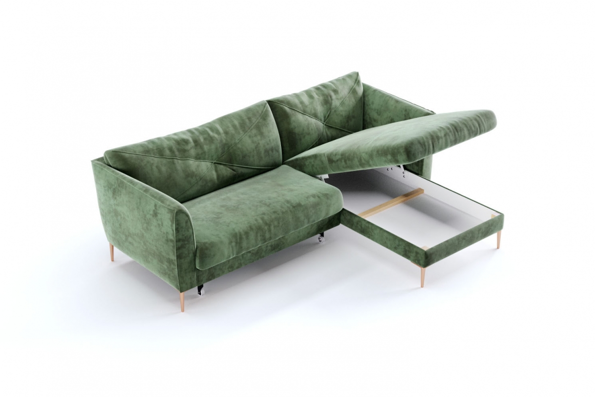 Rozkládací rohová sedací souprava Farina pravá Rohová sedací souprava rozkládací Farina pravá