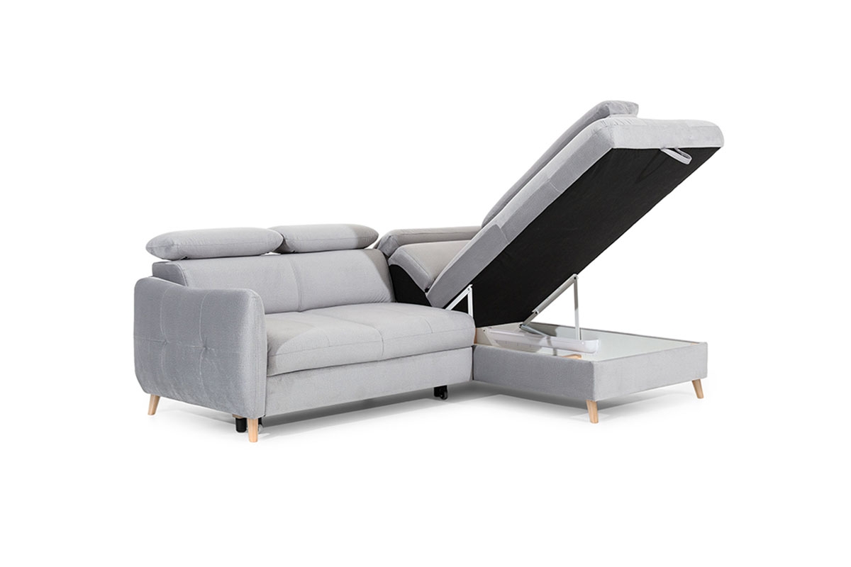 Rohová rozkládací sedací souprava Hugo - pravá strana Rohová sedací souprava rozkládací Hugo pravá