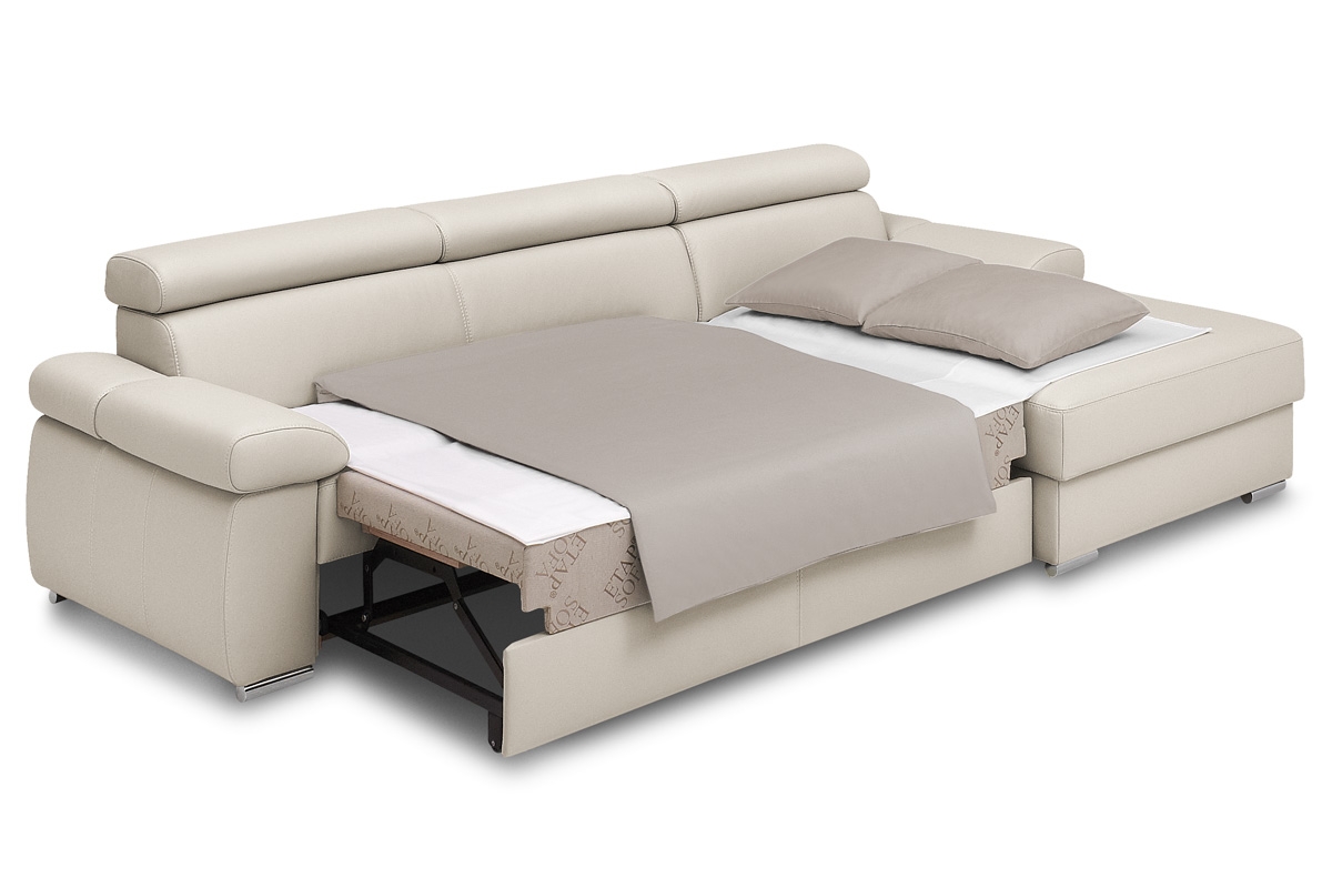 Rohová rozkládací sedací souprava Zoom B-2,5F-REC/BK s úložným prostorem Rohová sedací souprava Zoom