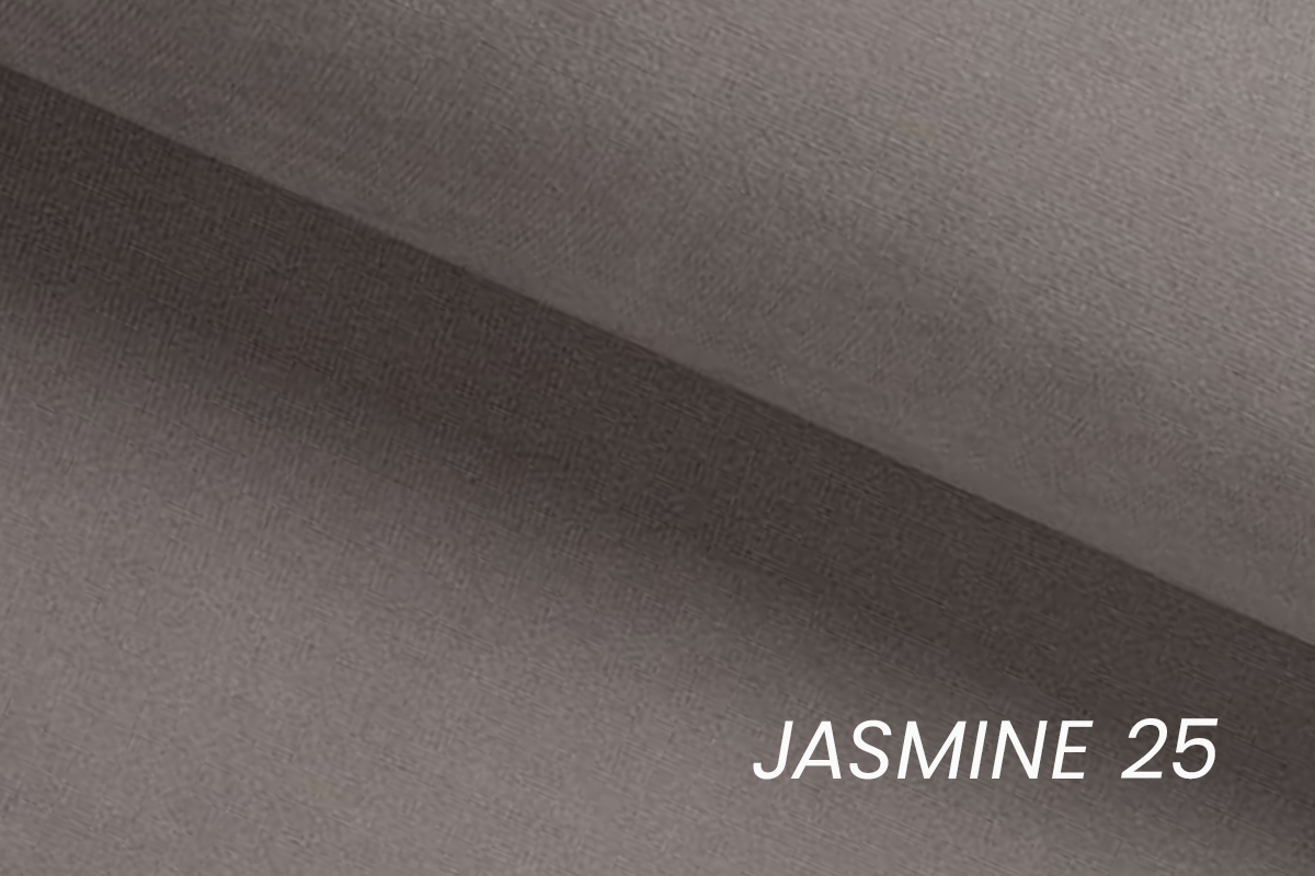 Rozkládací rohová sedací souprava Laksaro pravá - tmavě béžová samet Jasmine 25 Rohová sedací souprava rozkládací Laksaro pravá - jasno hnědá samet Jasmine 25