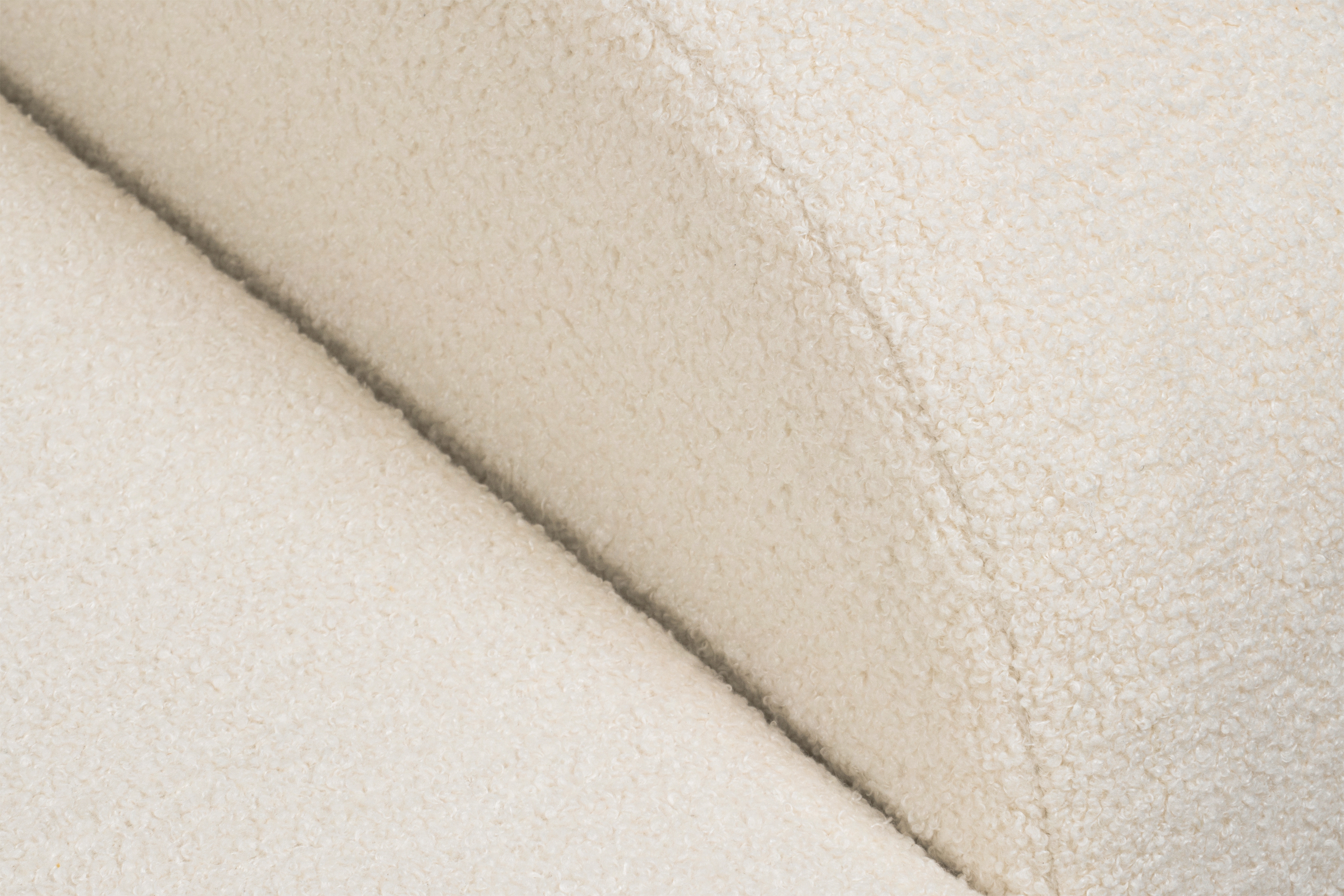 Rozkládací rohová sedací souprava Lapios pravá - krémová boucle Lambi 8 Rohová sedací souprava rozkládací Lapios pravá - kremowa boucle Lambi 8