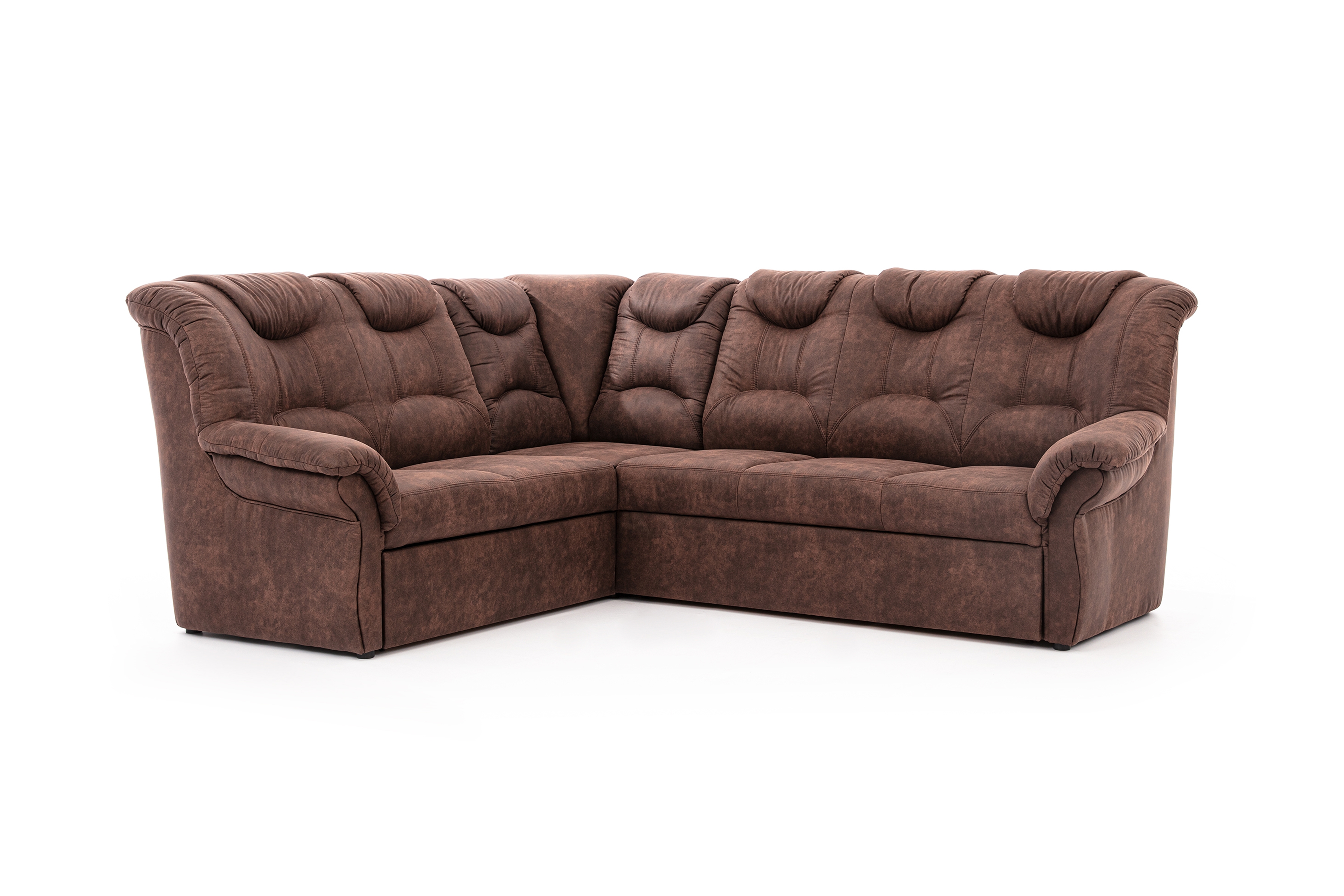 Rohová sedacia súprava ľavá Lonigo L - Hnedý Preston 24 Rohová sedacia súprava s funkciou spánku Lonigo L Ľavá strana - Hnedý Preston 24