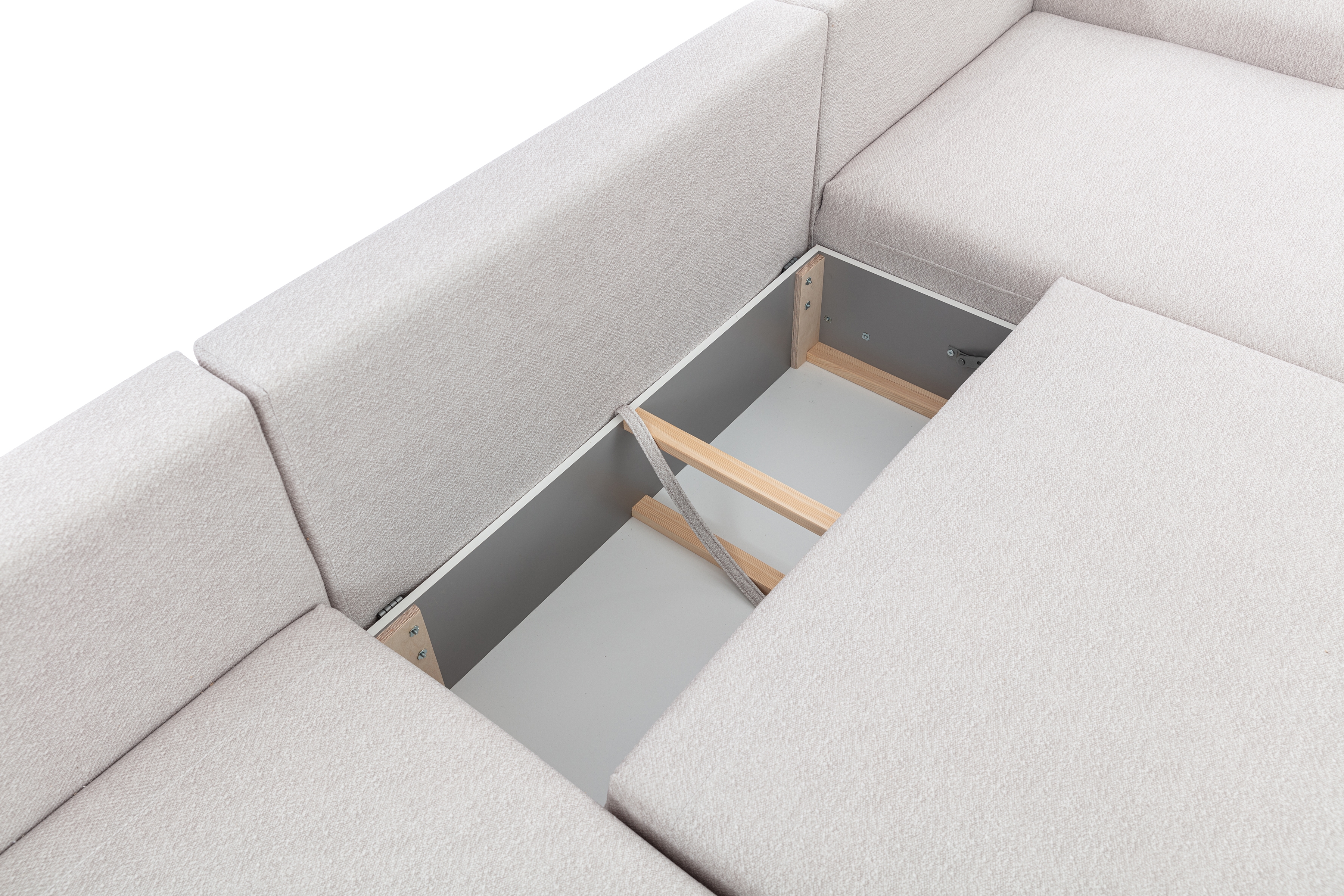 Rozkladacia rohová sedacia súprava Lotulis U Rohová sedacia súprava s funkciou spania Lotulis U