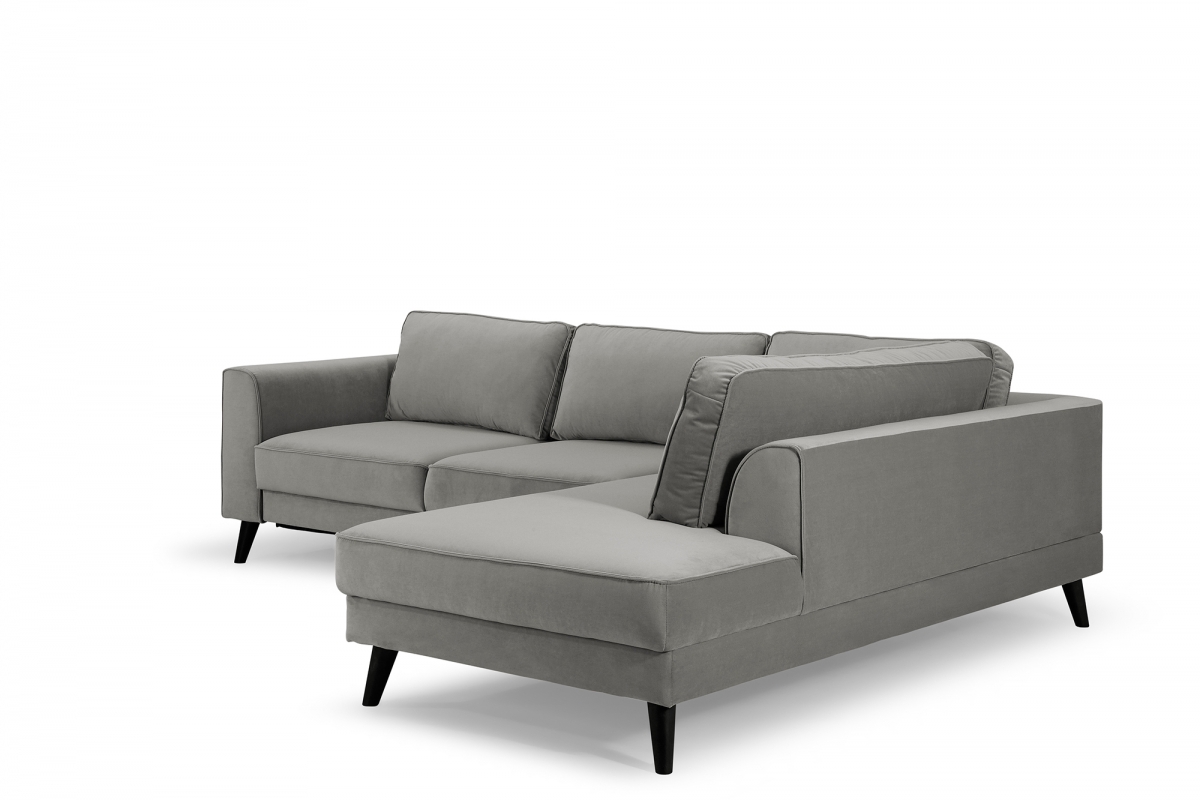 Rozkladacia rohová sedacia súprava Lumber Jack 2DL -REC/BK Rohová sedacia súprava s funkciou spania Lumber Jack pravá strana