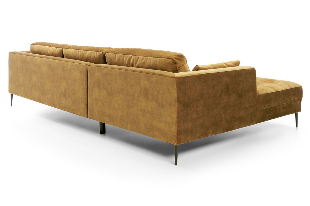 Rohová sedacia súprava ľavá rozkladacia Luzi Zadná strana