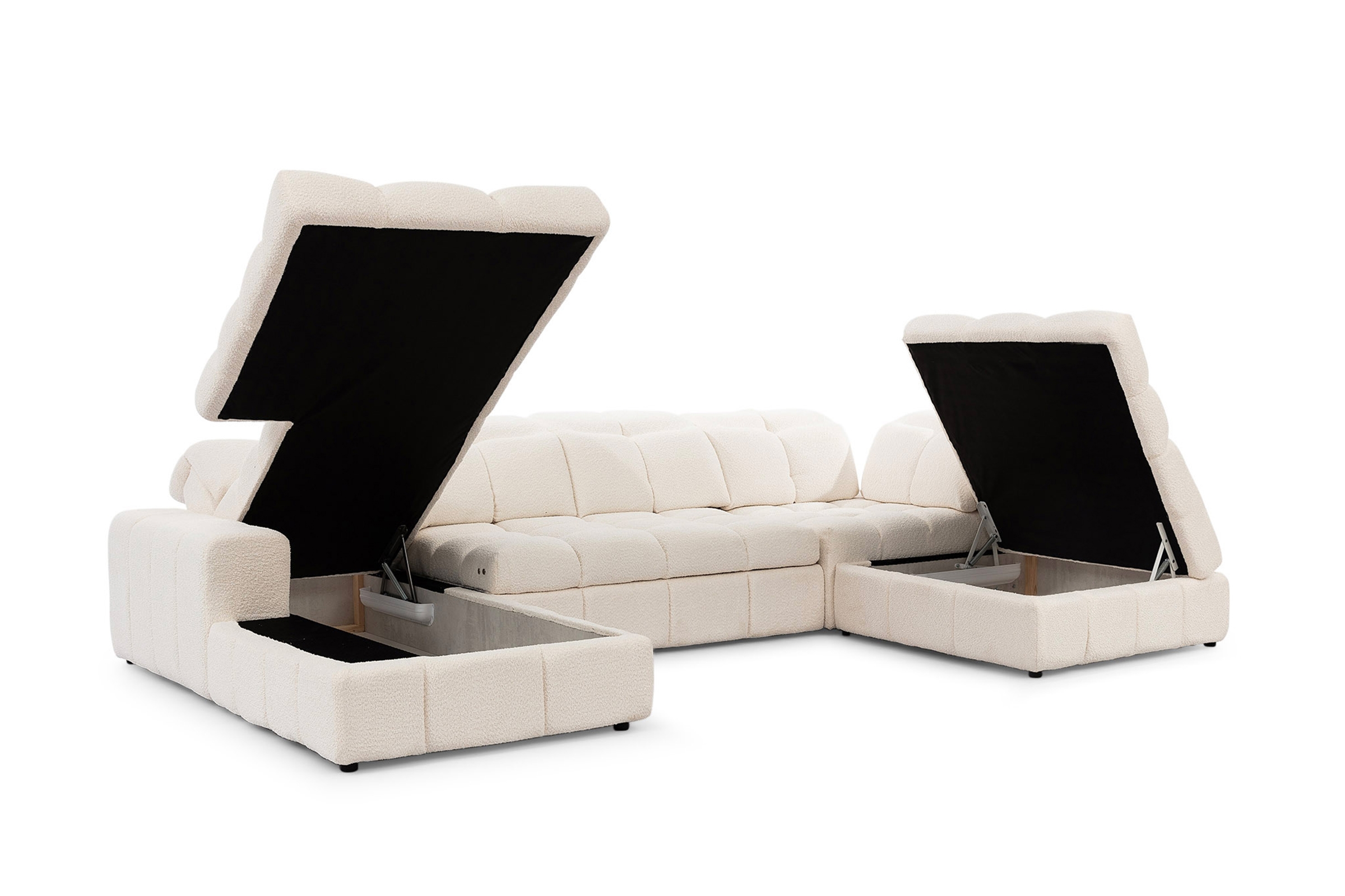 Rohová sedacia súprava Magnelio U III s rozkladacou funkciou Rohová sedacia súprava s funkciou spania Magnelio U III