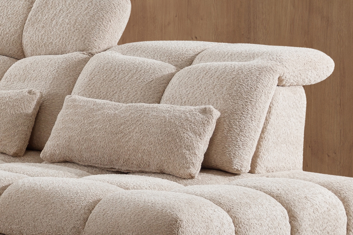 Rozkládací rohový gauč Magnelio U Rohová sedací souprava s funkcí spaní Magnelio U - detal 