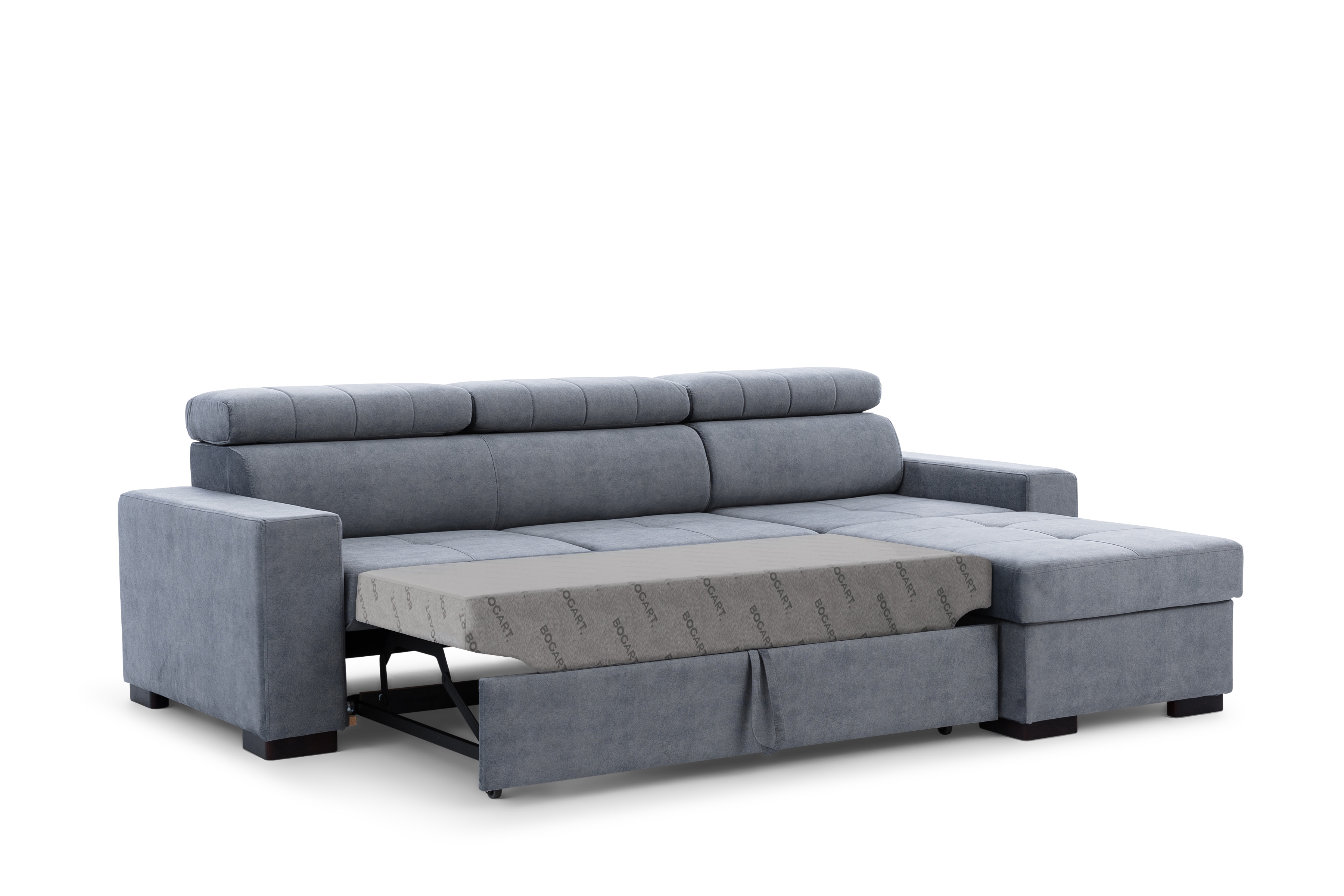 Univerzálna rozkladacia rohová sedačka Modeno Mini - ľavá / pravá  Rohová sedacia súprava s funkciou spánku Modeno Mini uniwersalny Ľavý/Pravý 