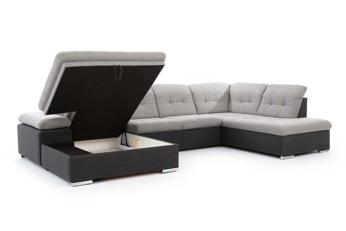 Rohová sedacia súprava Palermo U - látka Inari 91 + 95, ľavá Rohová sedacia súprava u . s úložným priestorom na posciel 