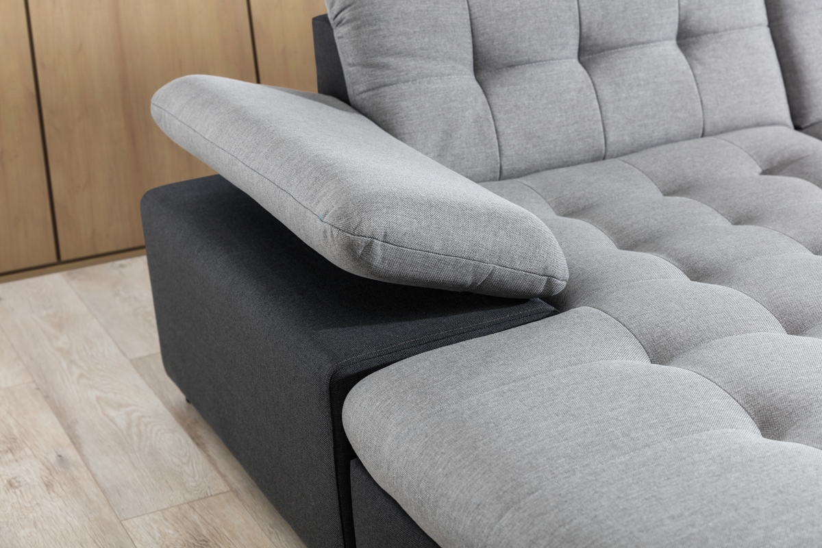 Rohová sedacia súprava Palermo U - látka Inari 91 + 95, ľavá Rohová sedacia súprava z regulowanym podlokietnikiem 