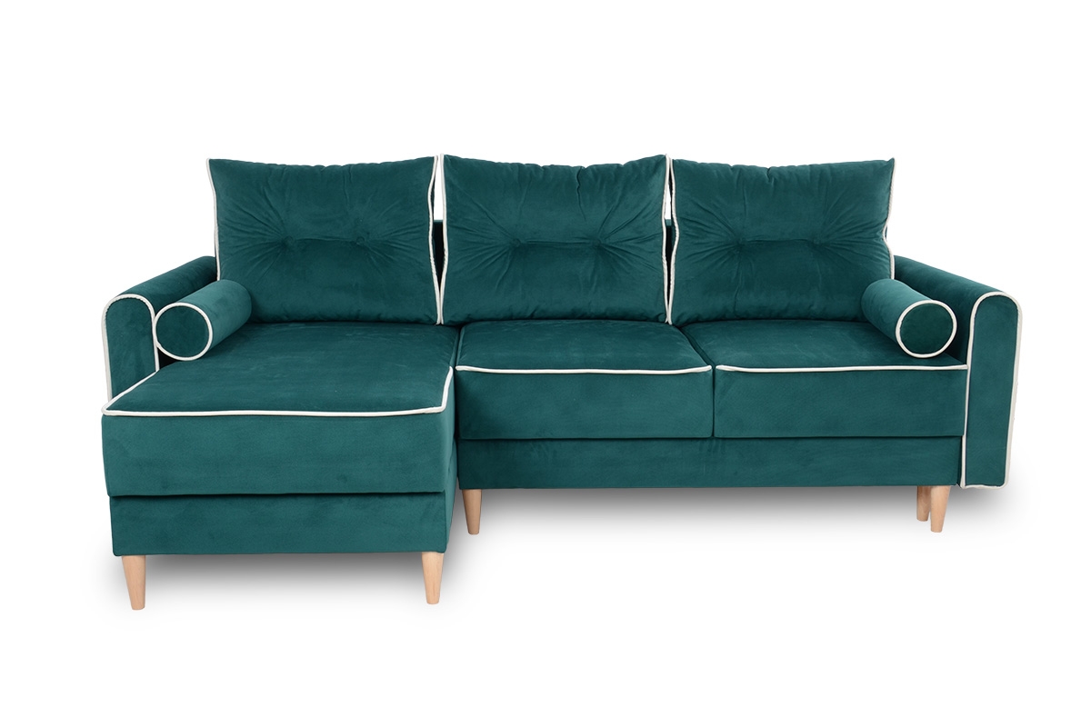 Rozkladacia rohová sedacia súprava Romano L II Rohová sedacia súprava z obojstrannými poduszkami