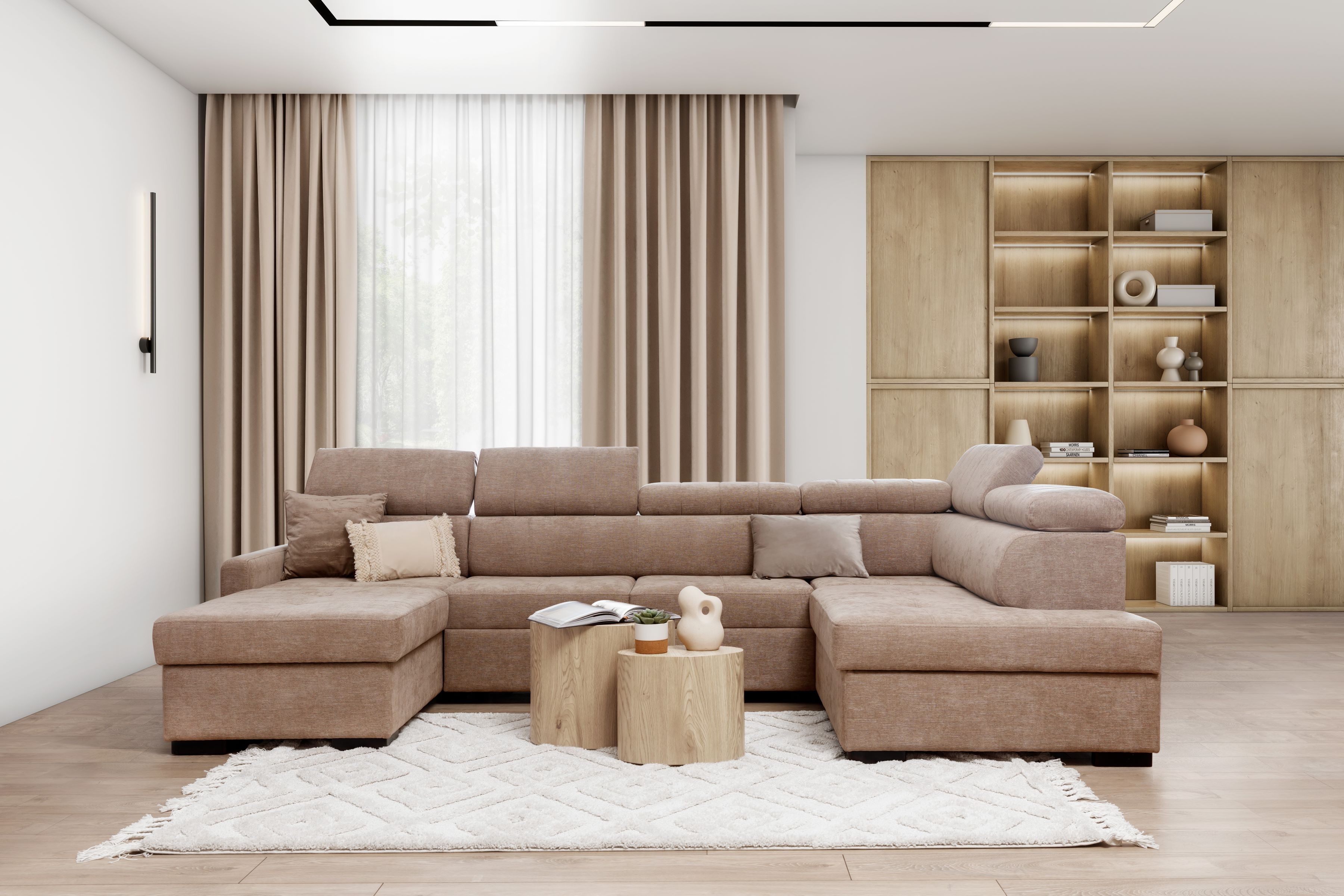 Rozkládací rohová sedací souprava Taremo U II Rohová sedací souprava rozkládací Taremo U II