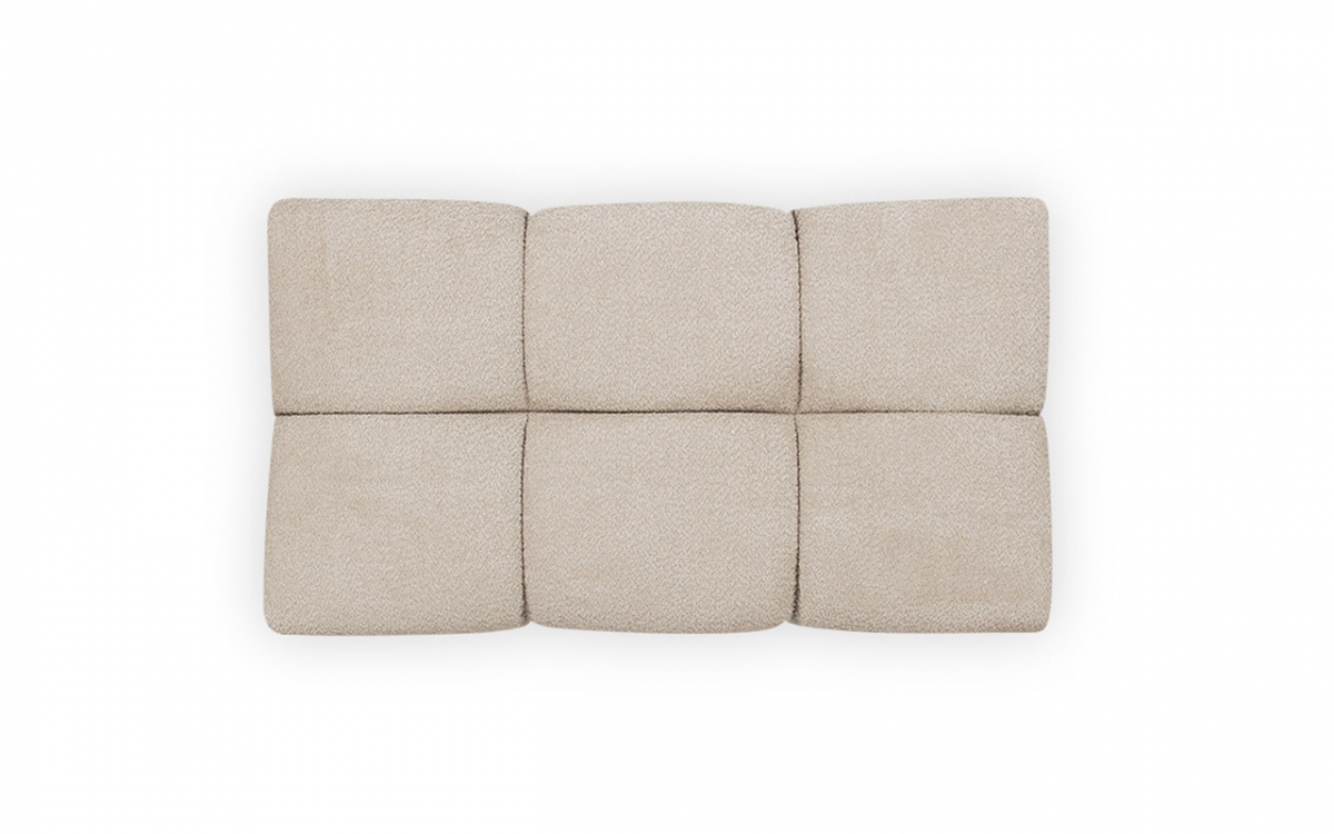 Moderný taburet Magnelio Béžová Taburet 