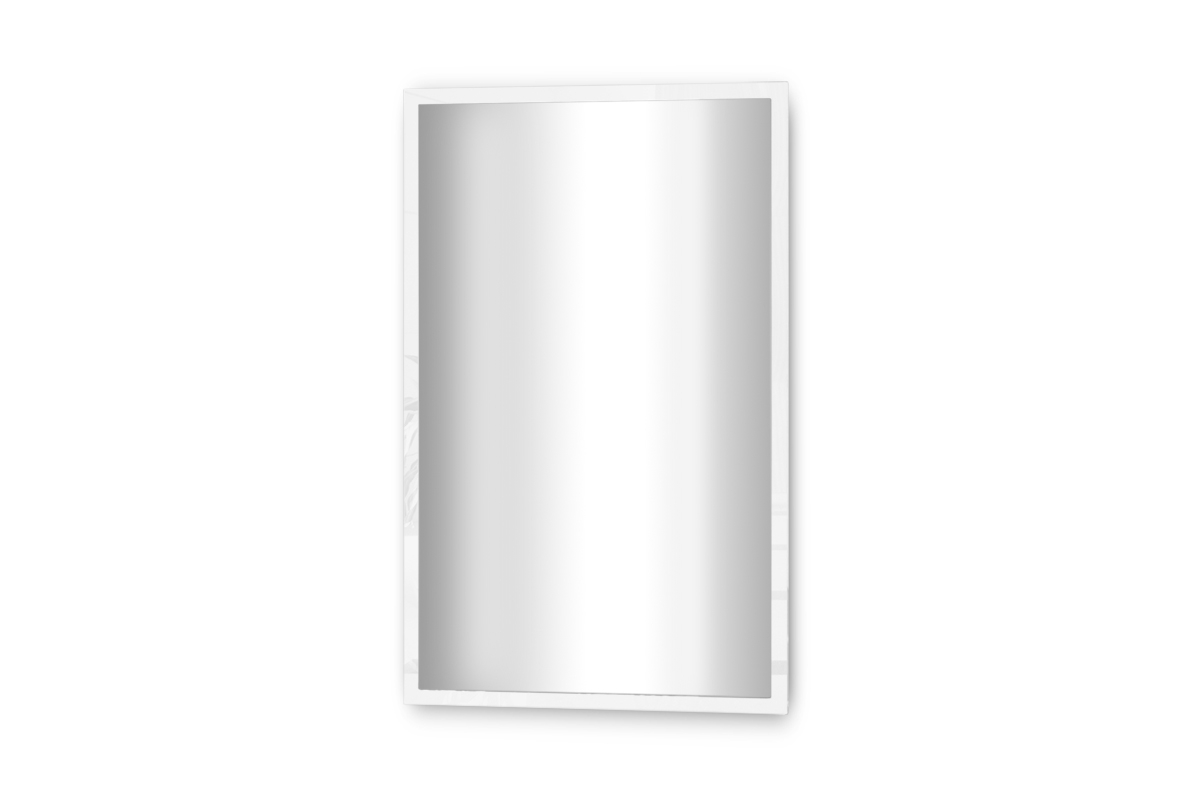 Moderní zrcadlo do předsíně Elif 13 - bílý vysoký lesk Zrcadlo do předsíně 