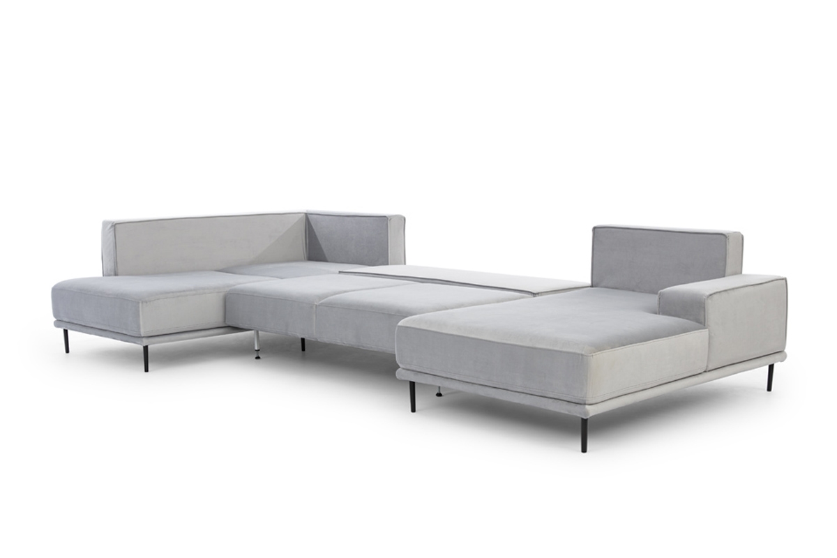 Rohová sedací souprava Nicole U Rohová sedací souprava w ksztalcie u rozkládací na spaní 