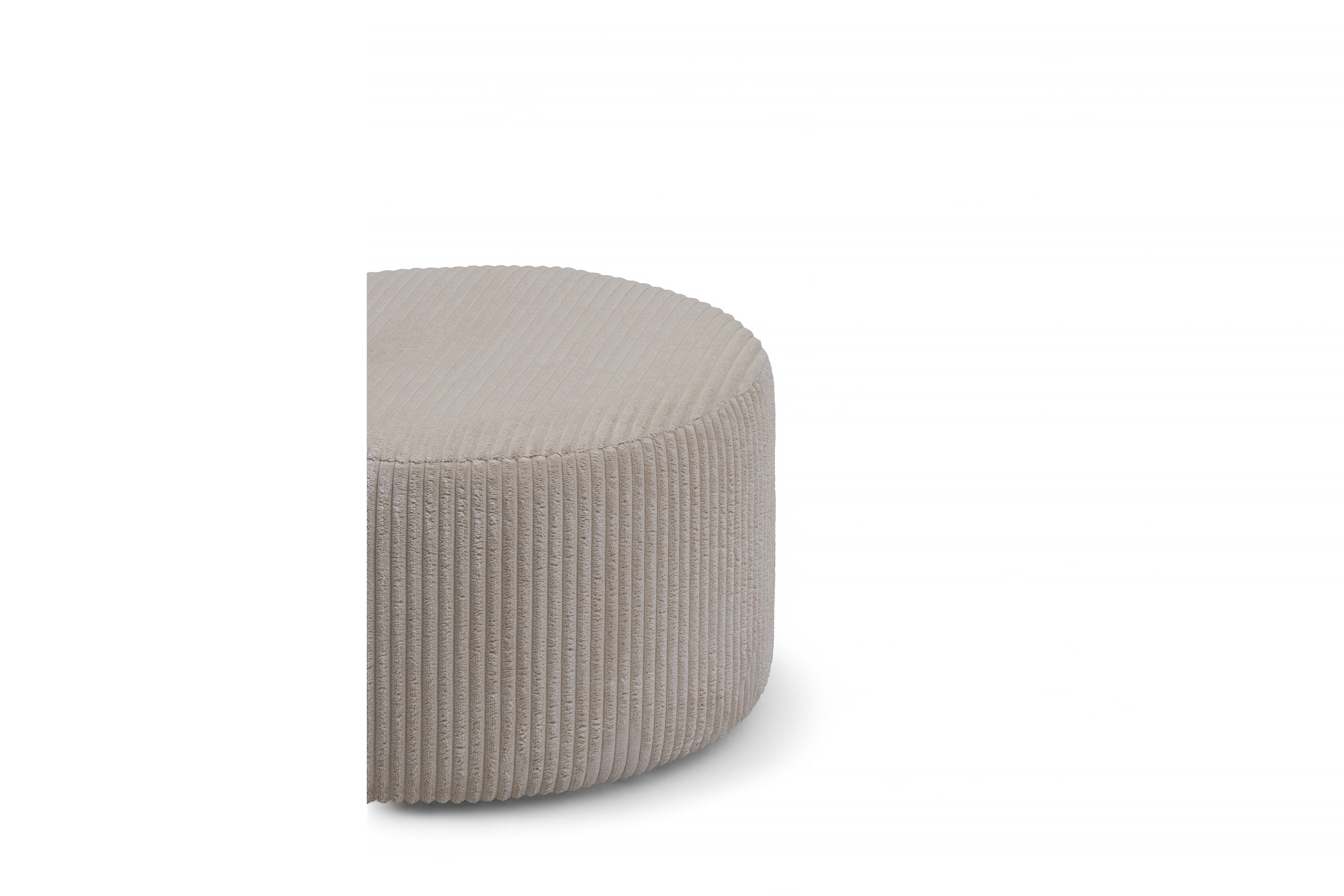 Kulatý čalouněný taburet Asen Okragla Taburet čalouněná Asen 