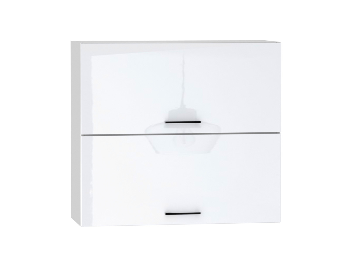 Závěsná kuchyňská skříňka Oscar W80 GRF/2 se sklopnými předními částmi Oscar W80 GRF/2 - Skříňka závěsná se sklopnými předními částmi