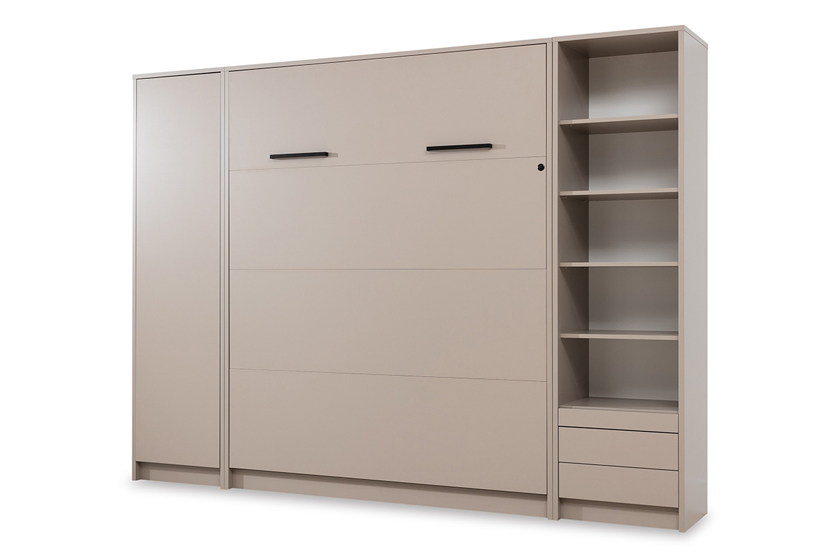 Regál Modern R 60 cm - k vertikální sklápěcí posteli - congo / kašmír Sklápěcí postel z szafa