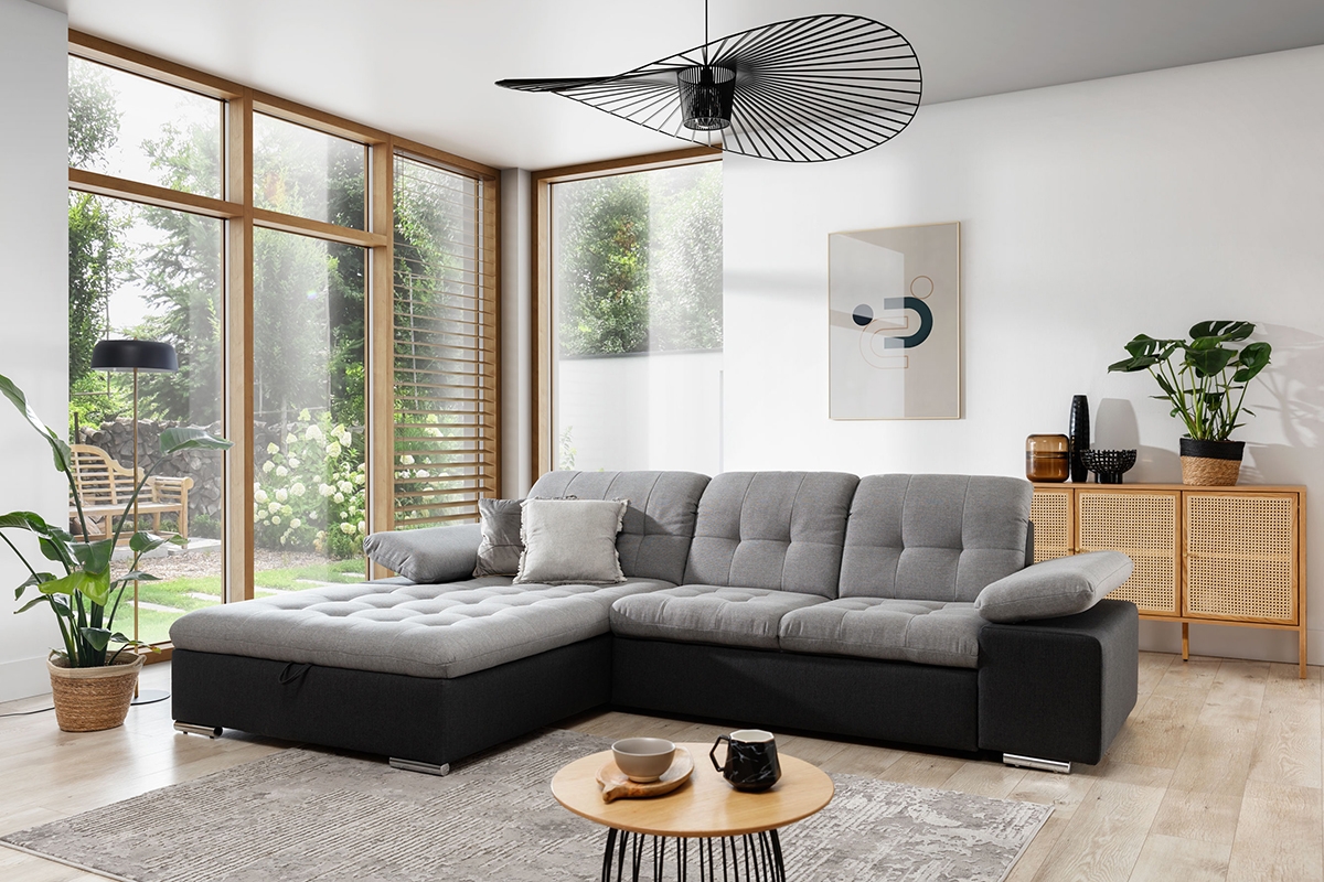 Rozkladacia rohová sedacia súprava Palermo Mini ľavá - Inari 91 / 95 Rohová sedacia súprava ľavostranná . Palermo Mini