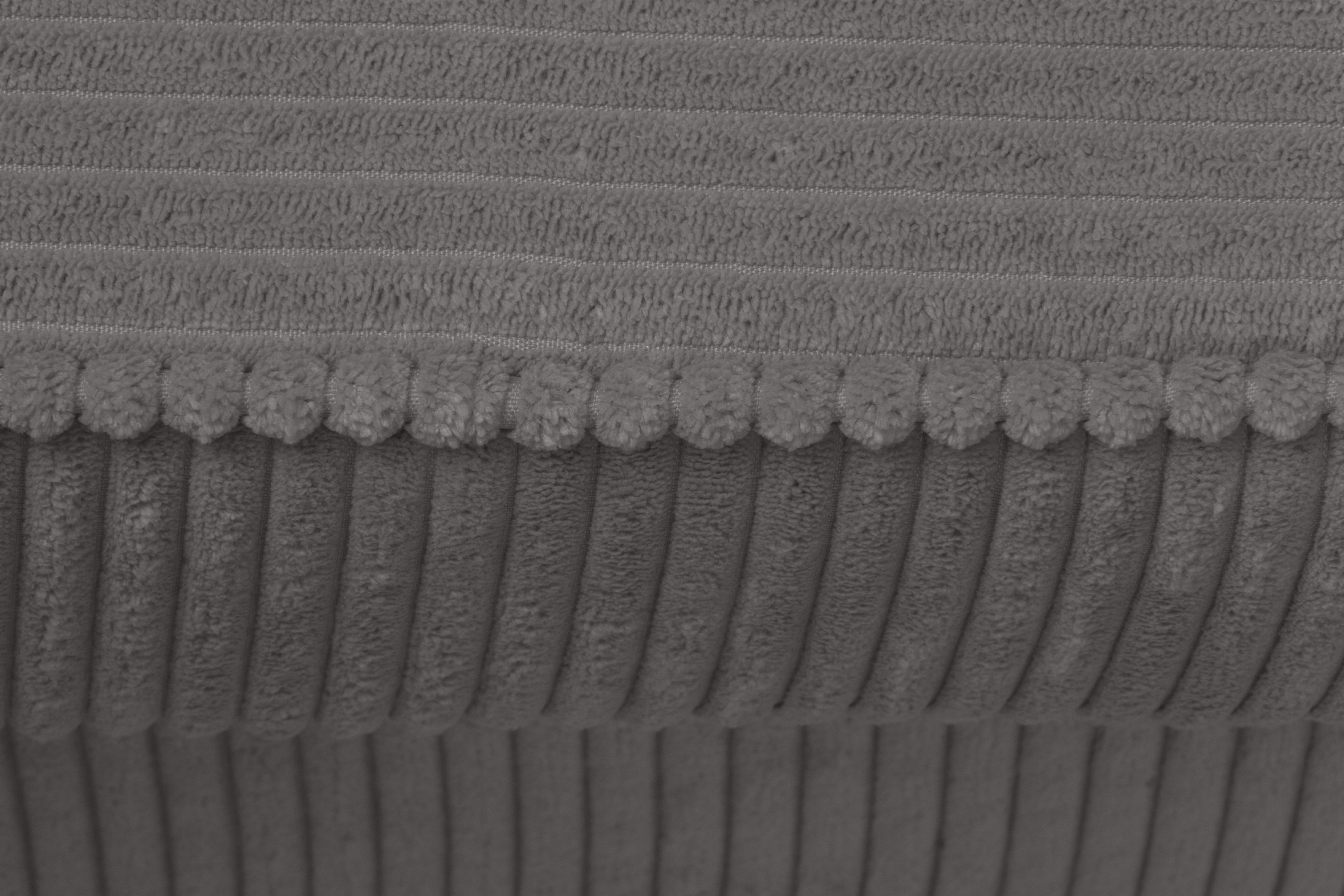 Podnožka křesla ušák Vilano - šedý manšestr Poso 22 / nohy buk Podnožka do fotela Ušák Vilano - šedý manšestr Poso 22 / Nohy buk