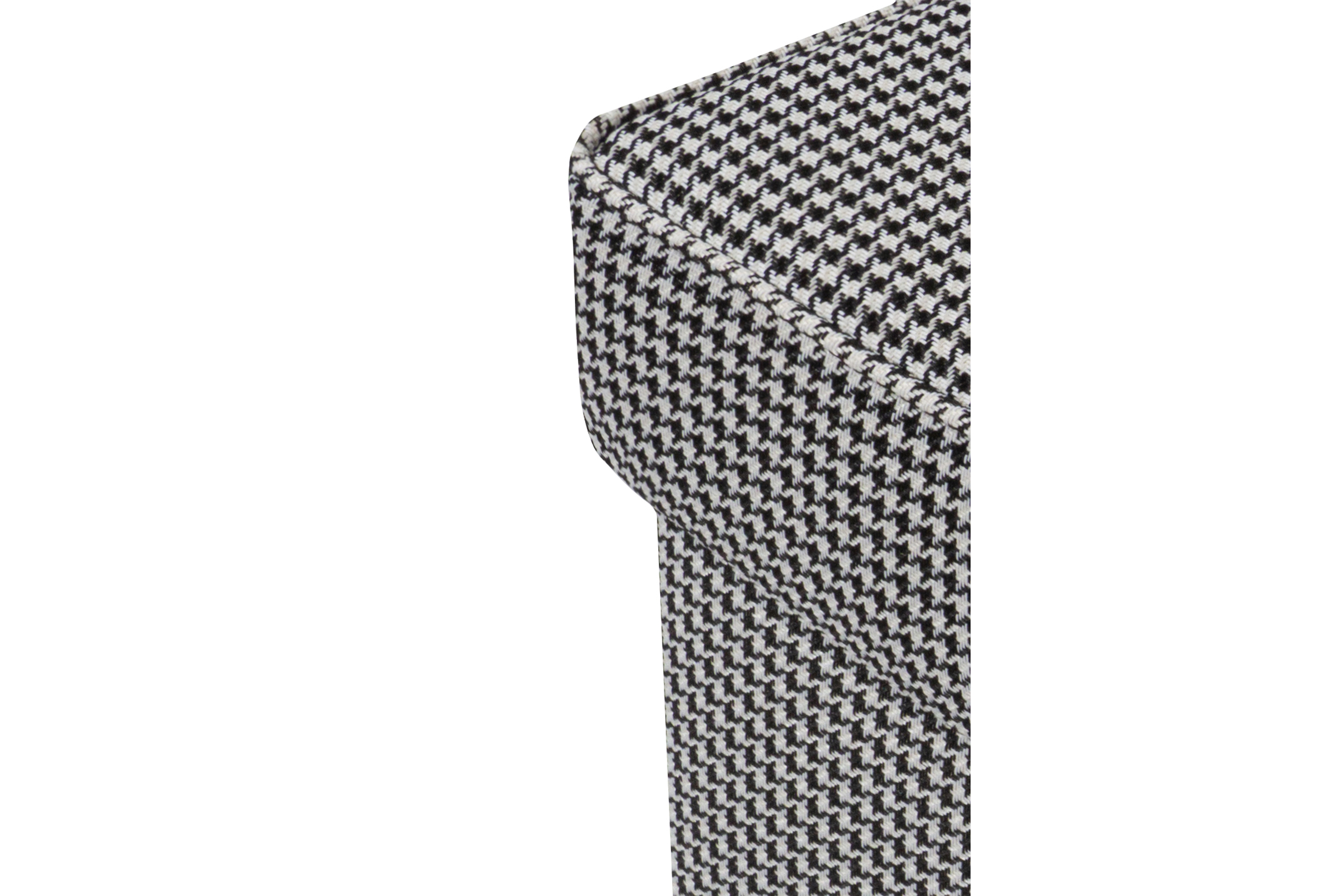 Podnožka křesla ušák Vilano - vzor Kenia 700 / nohy buk Podnožka do fotela Ušák Vilano - wzor pepitka Kenia 700 / Nohy buk 