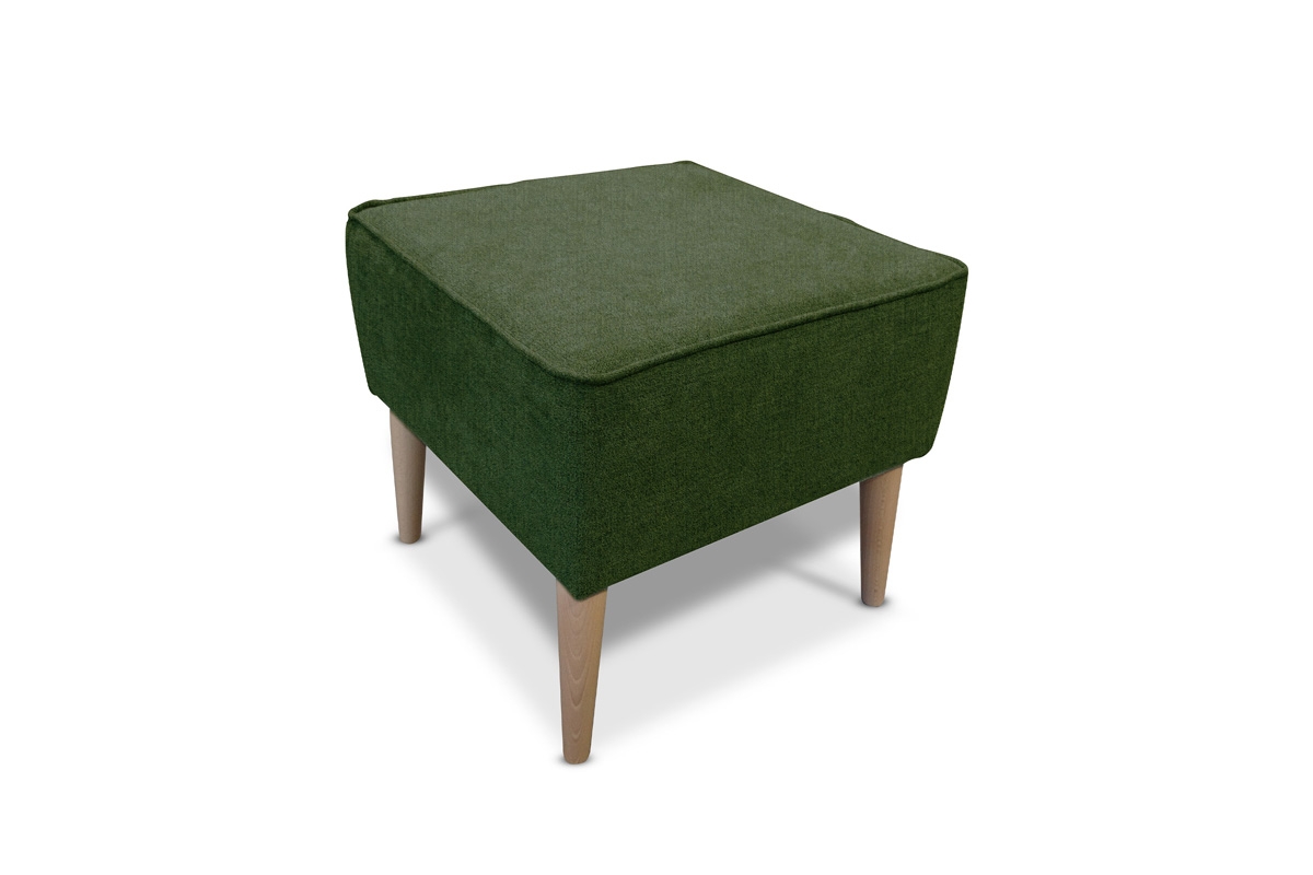 Podnožka Dylian Zelený podnozek z wysokimi nozkami 