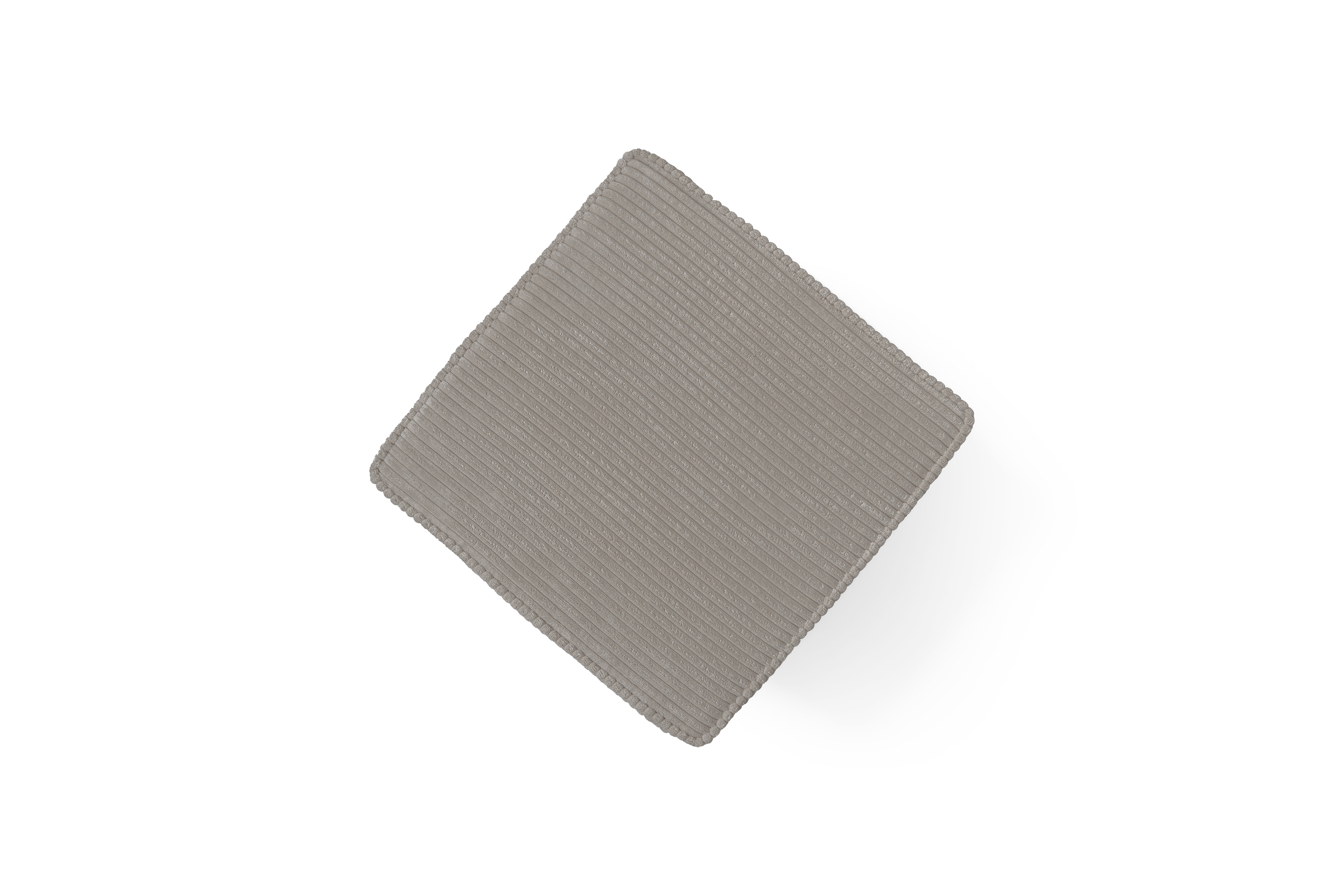 Podnožka čalouněná Dylian - béžový manšestr Poso 02 / nohy buk Podnožka čalouněná Dylian - béžový manšestr Poso 02 / Nohy buk