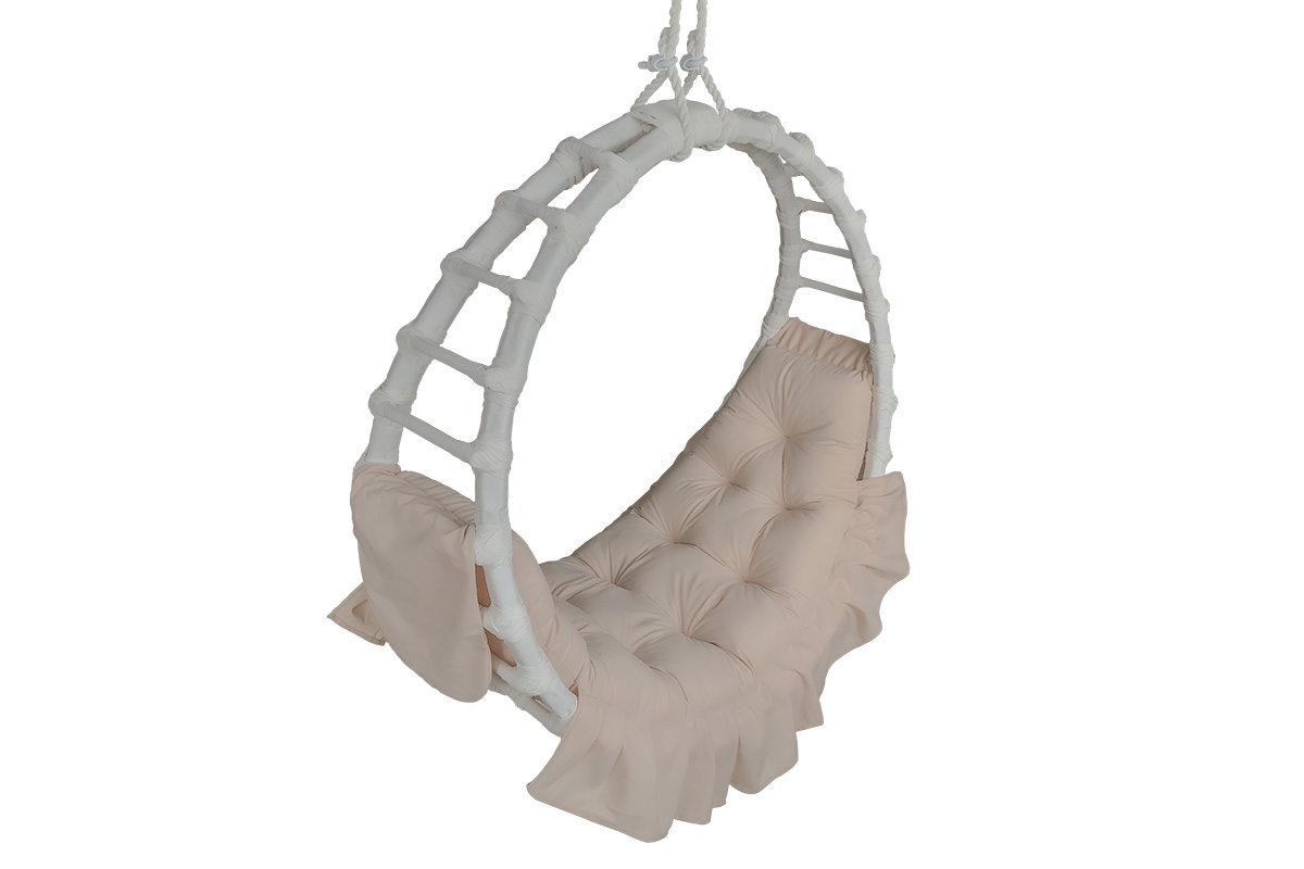 Vankúš na závesné kreslo pierscien - Béžová Vankúš do fotela wiszacego pierscien - Béžová