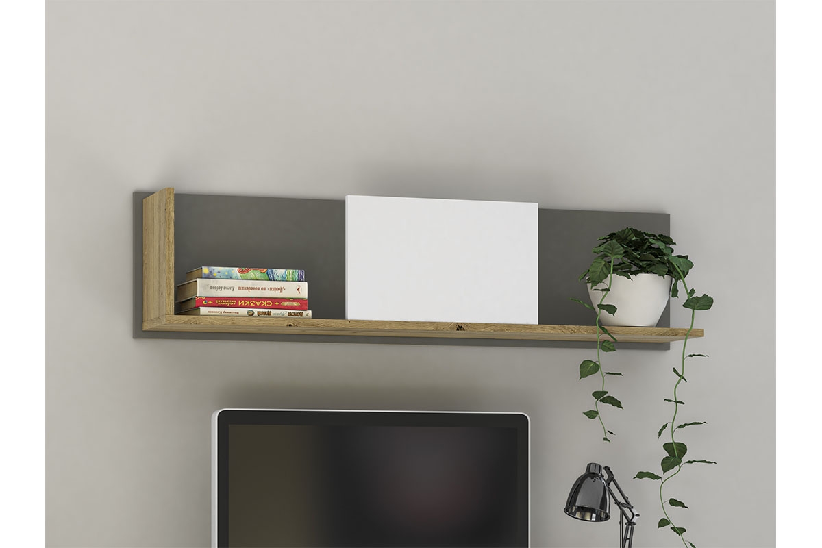 Závěsná police Makat 10 Police do pokoje