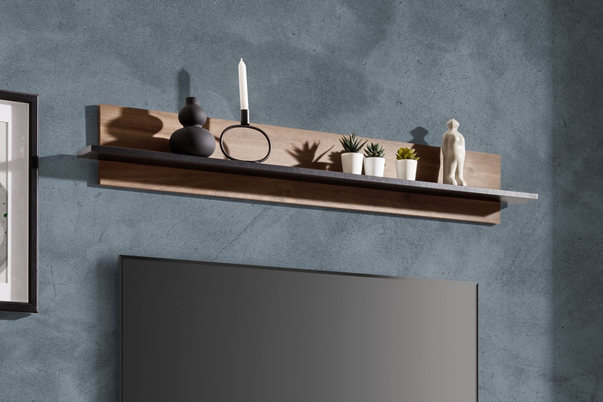 Polica na stenu Kastelio - brandy castello Polica