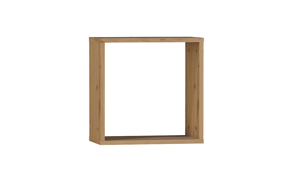 Polica na stenu štvorec Arizona RRP -1 Dub Artisan Závesná polica štvorec