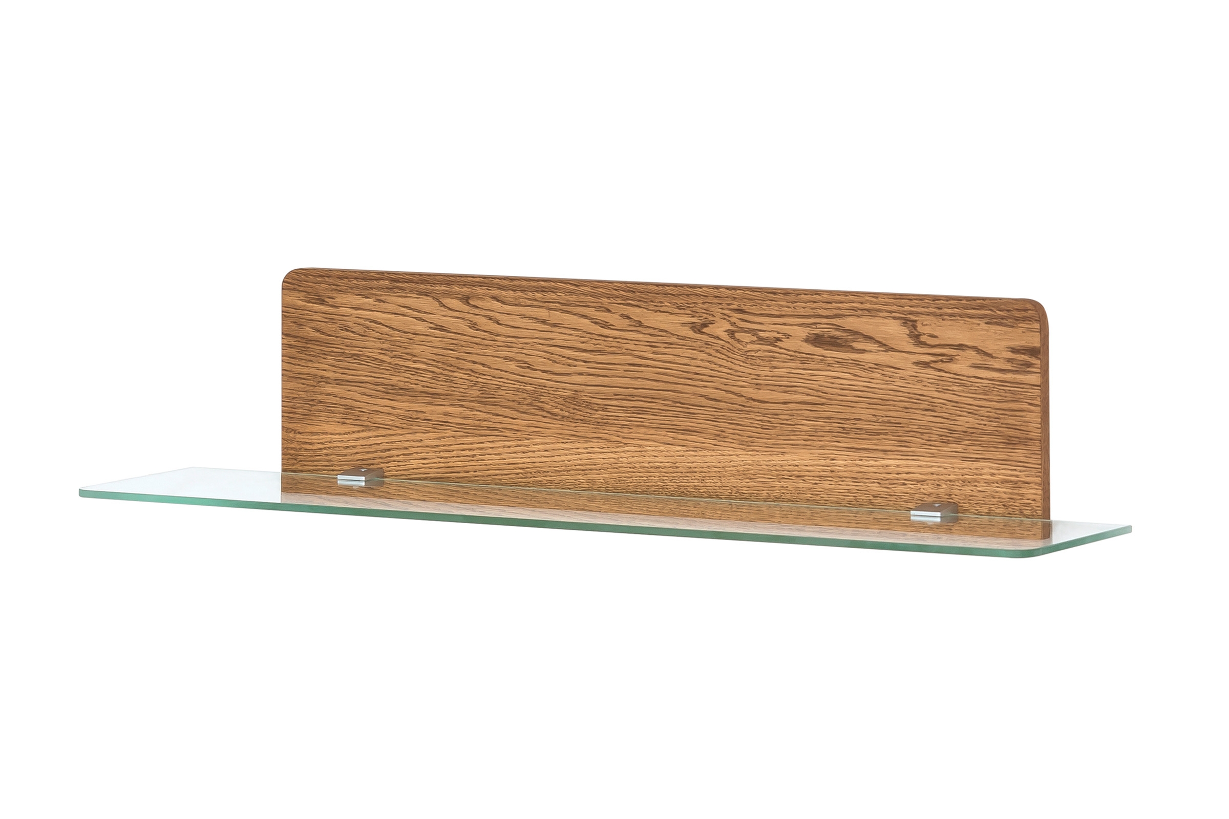 Montenegro 34 - krátka Polica na stenu Polica závesná Montenegro 34 - 108 cm - Dub Rustikálny