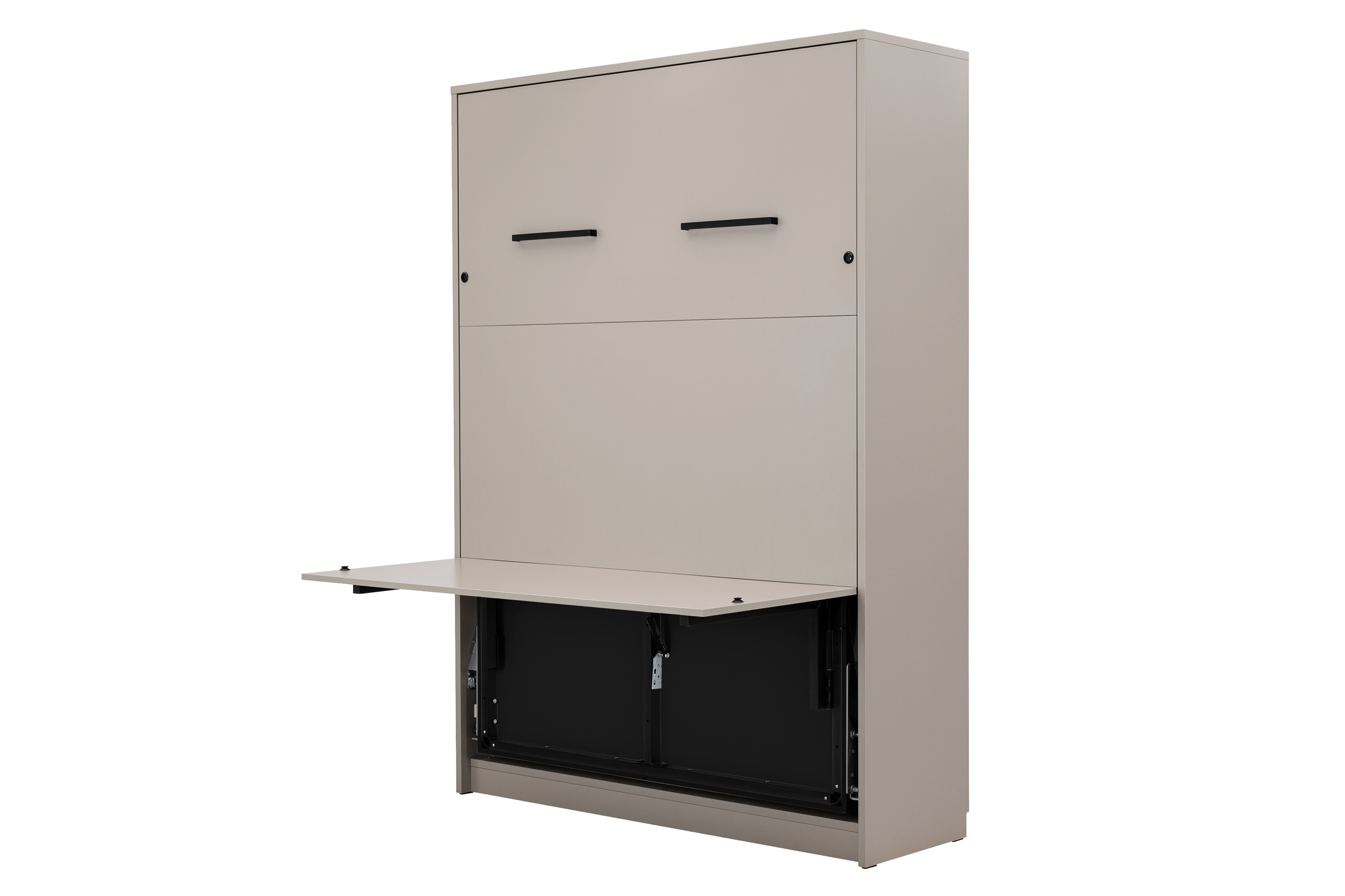 Vertikálna sklápacia posteľ Genius 140x200 s písacím stolom - congo / kašmír Polkotapczan vertikálny Genius 140x200 s písacím stolom - congo / kašmír