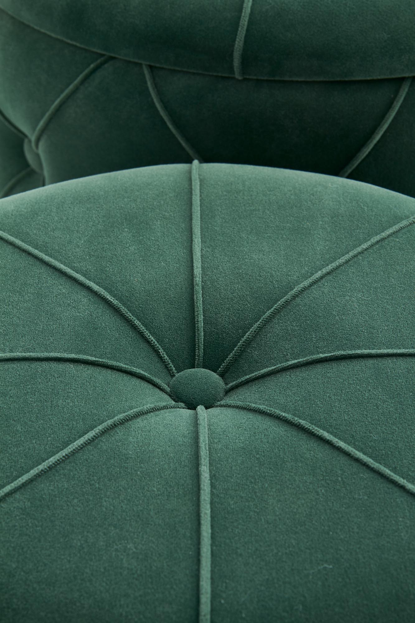POLLY szék - 2db - sötétzöld polly Komplet 2 puf, tmavý Zelený