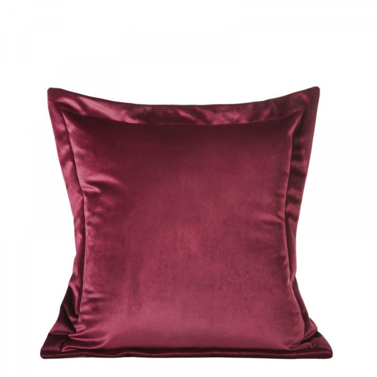 Sametový povlak na polštář Villa 45x45 cm - bordó Dekorativní sametový povlak na polštář