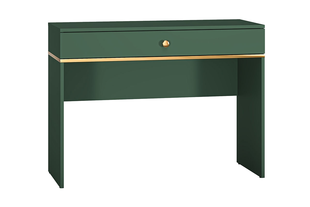 Toaletný stolík Euras 09 so zásuvkou - labrador zelená Toaletný Stôlík do  spálňa 